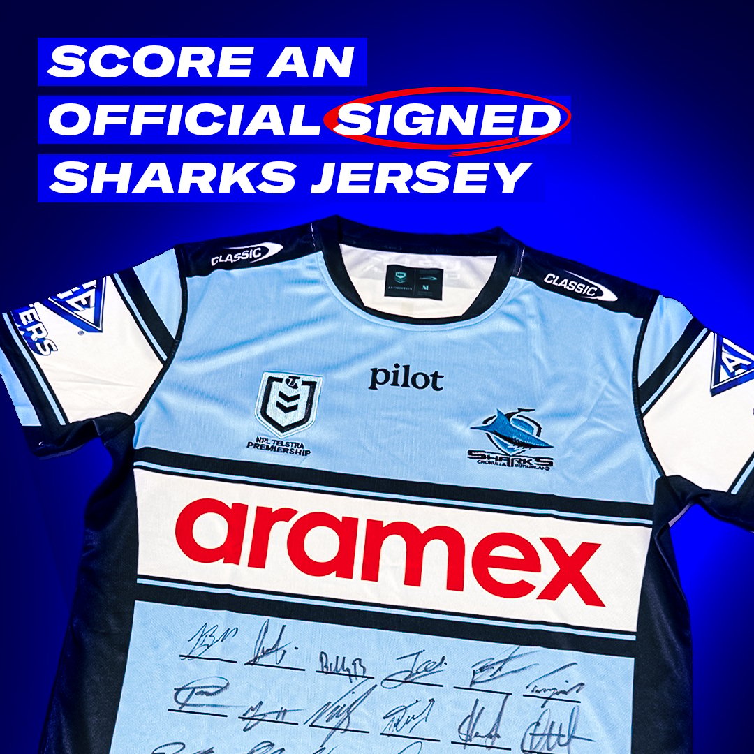 Sharks Signed Jersey