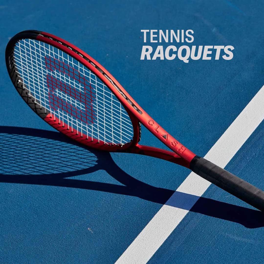 Wilson Tennis Racquet red