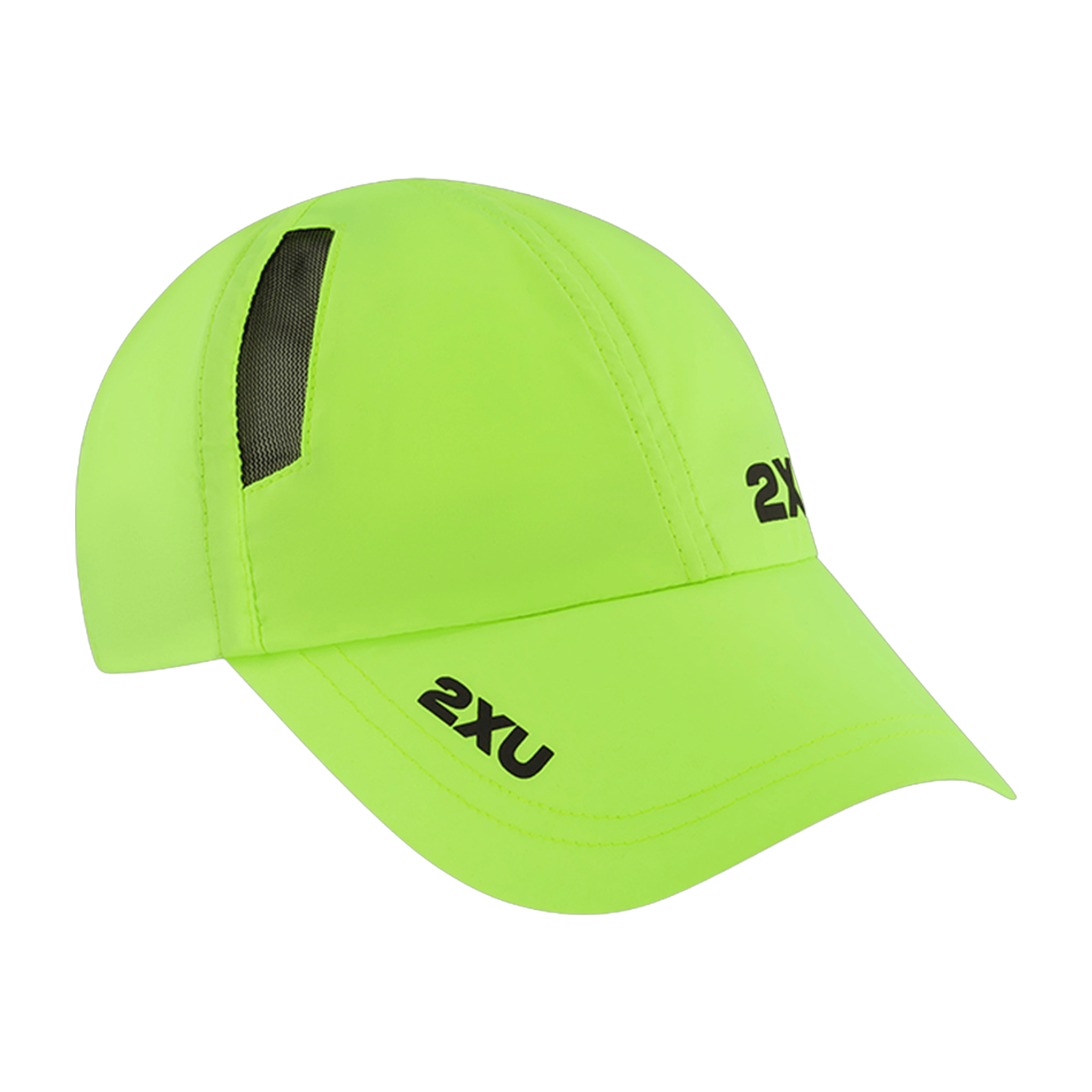 2XU Unisex Run Cap Volt/Black | Sports Direct Australia