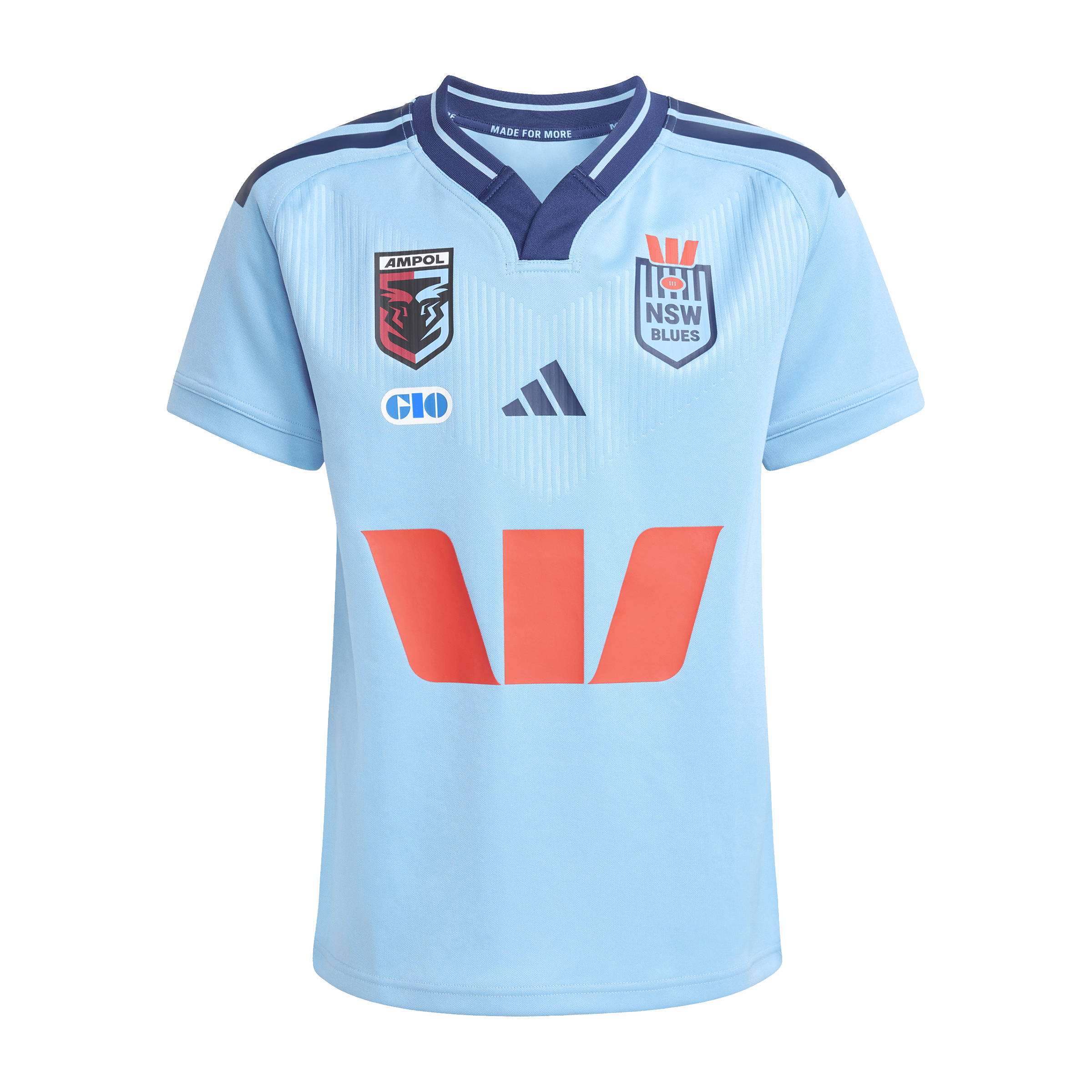 Kids Adidas Westpac NSW Blues Rugby League Jersey