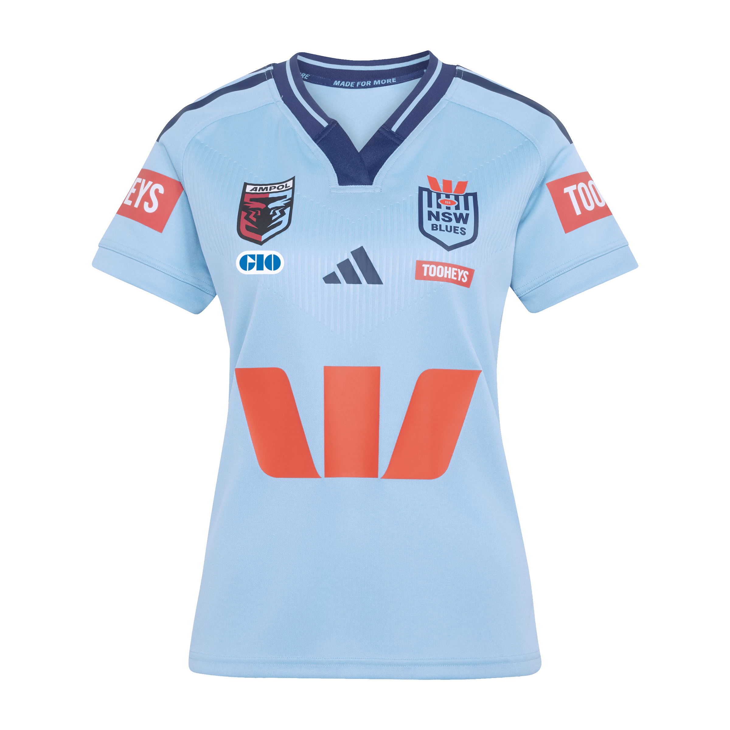 Womens Adidas Westpac NSW Blues Rugby League Jersey