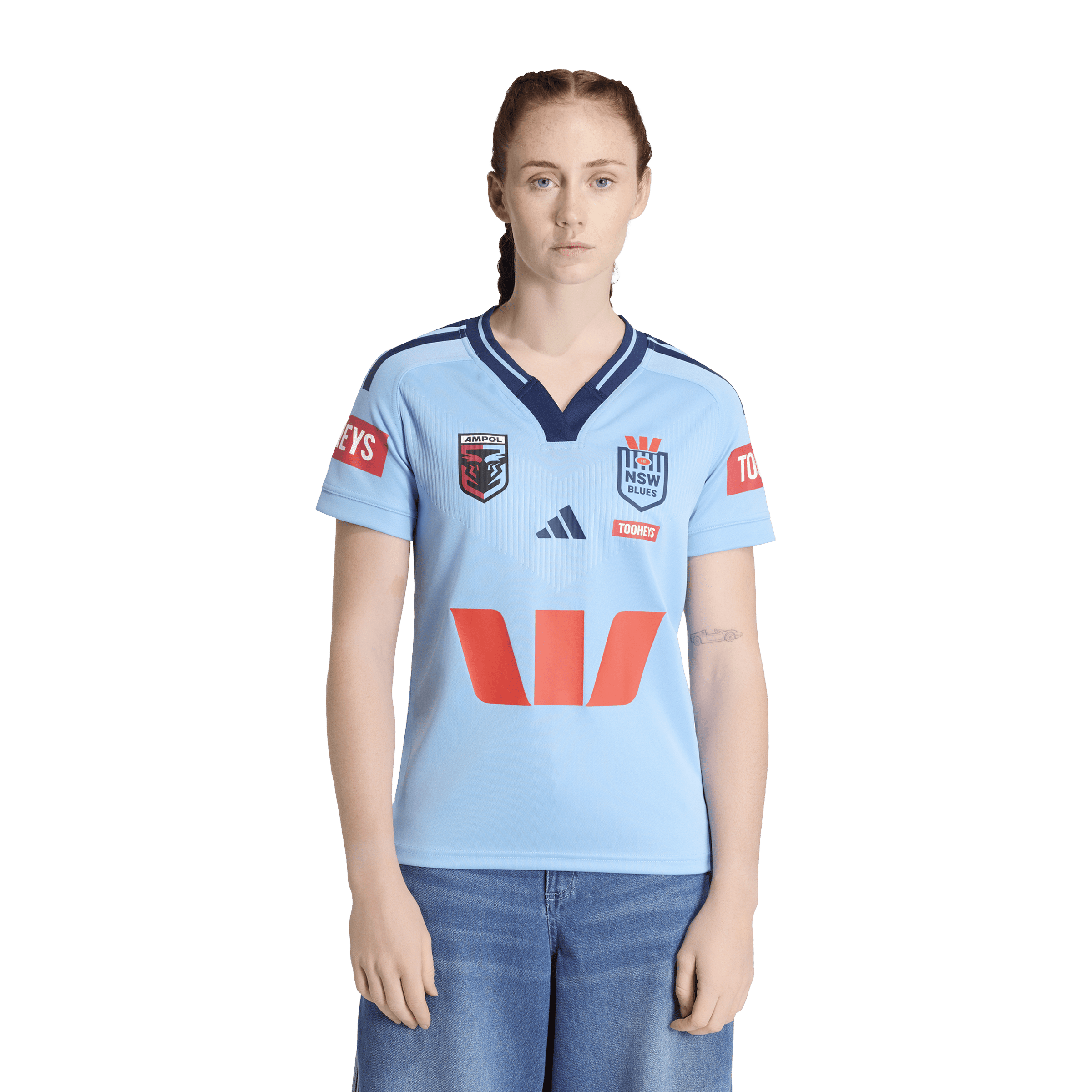Womens Adidas Westpac NSW Blues Rugby League Jersey