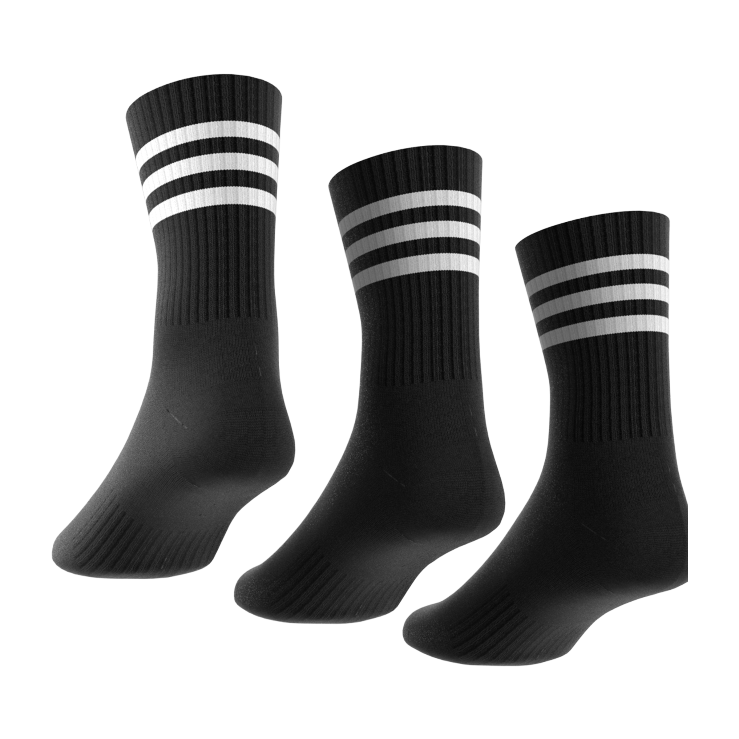 Adidas 3-Stripes Cushioned (3pk) Crew Socks