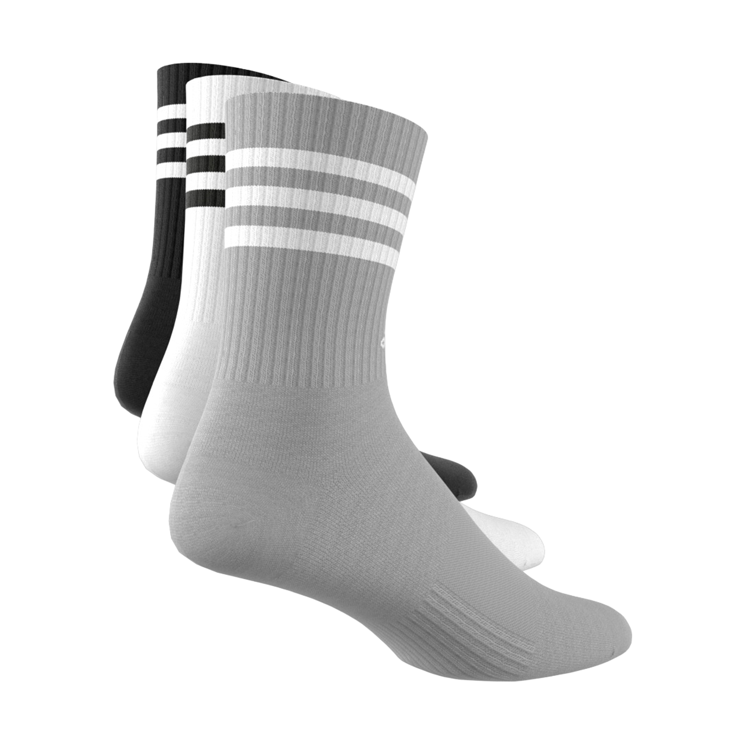 Adidas 3-Stripes Cushioned (3pk) Crew Socks