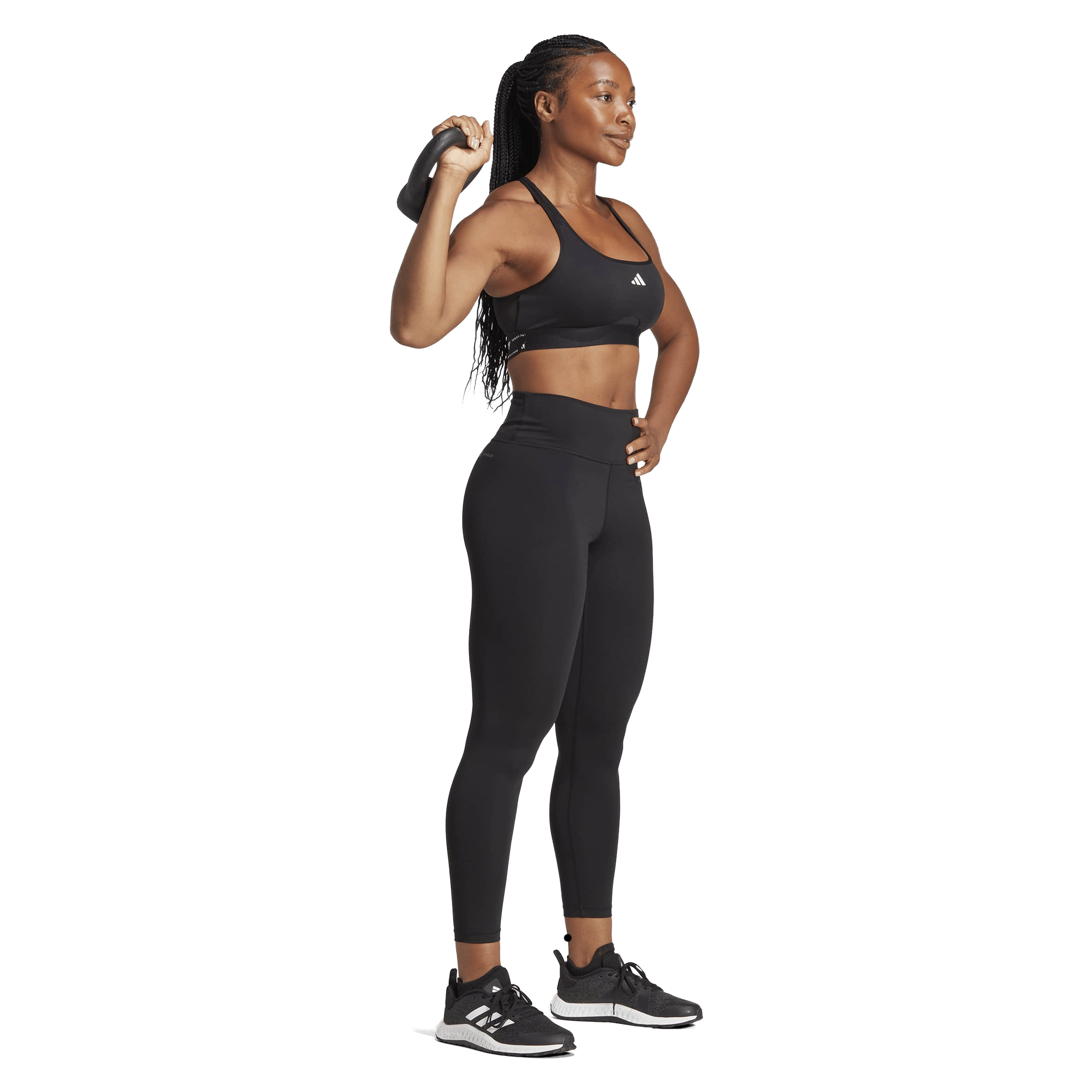 adidas Powerreact Training Medium Sports Bra