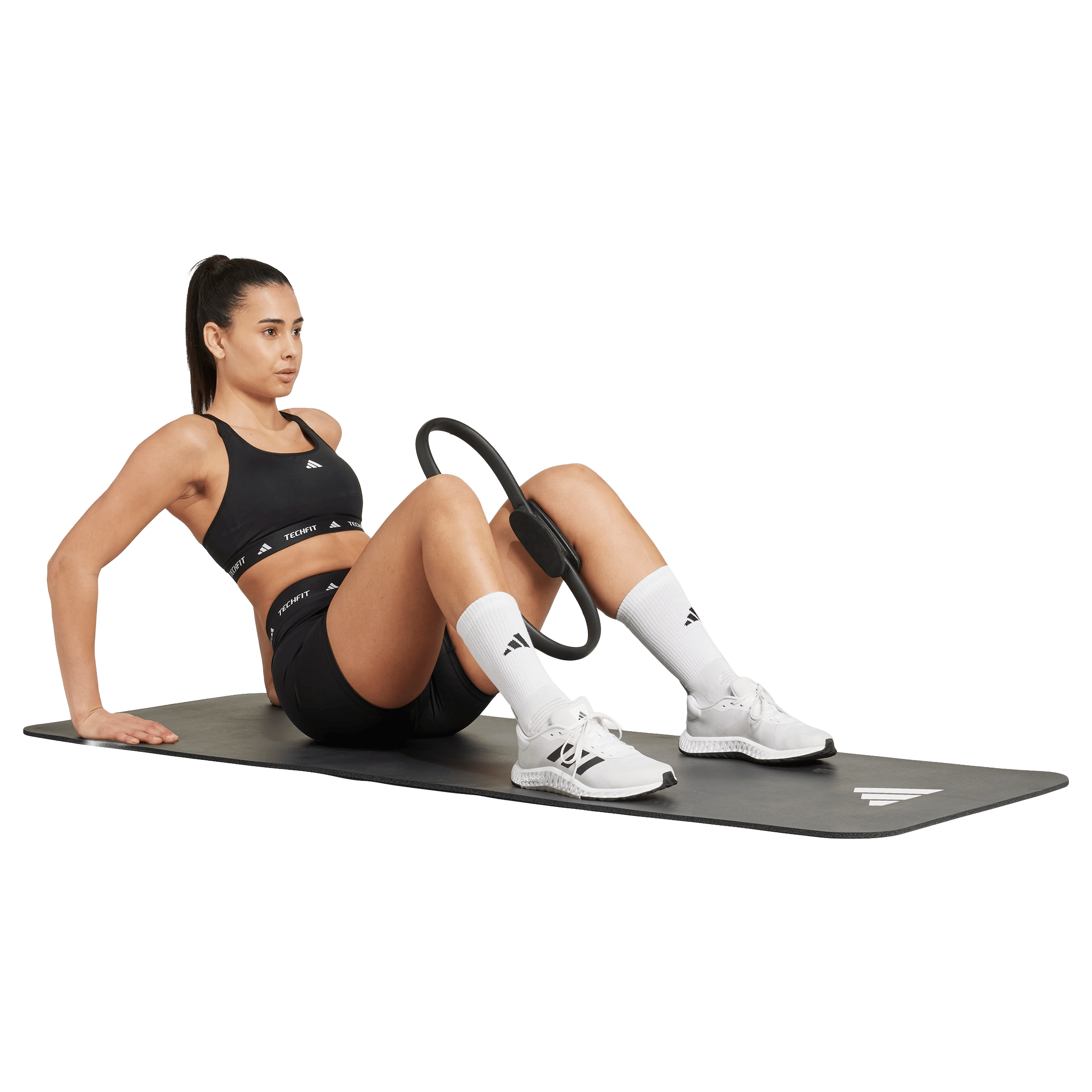Womens Adidas TechFit Short Leggings