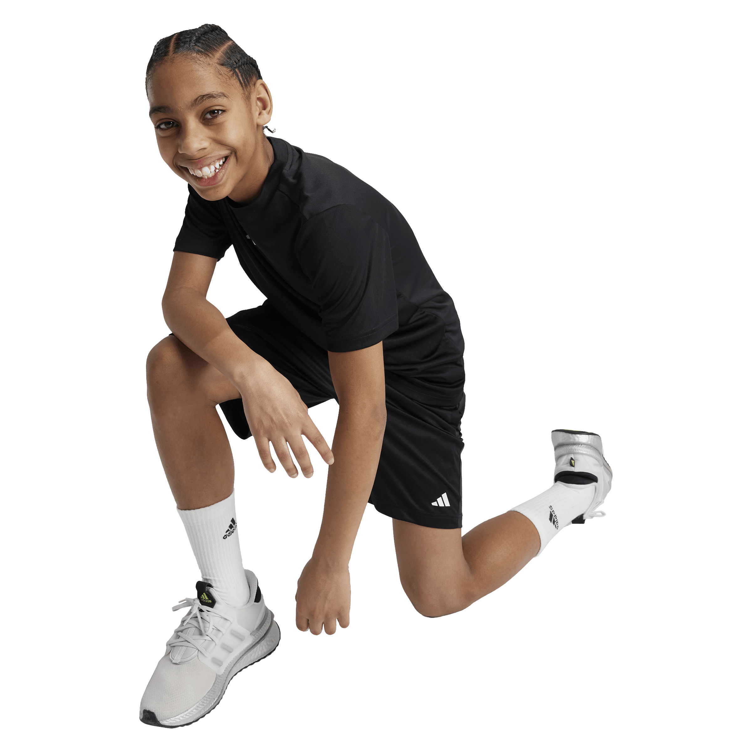 Kids Adidas Train Essentials Logo Regular Fit Tee