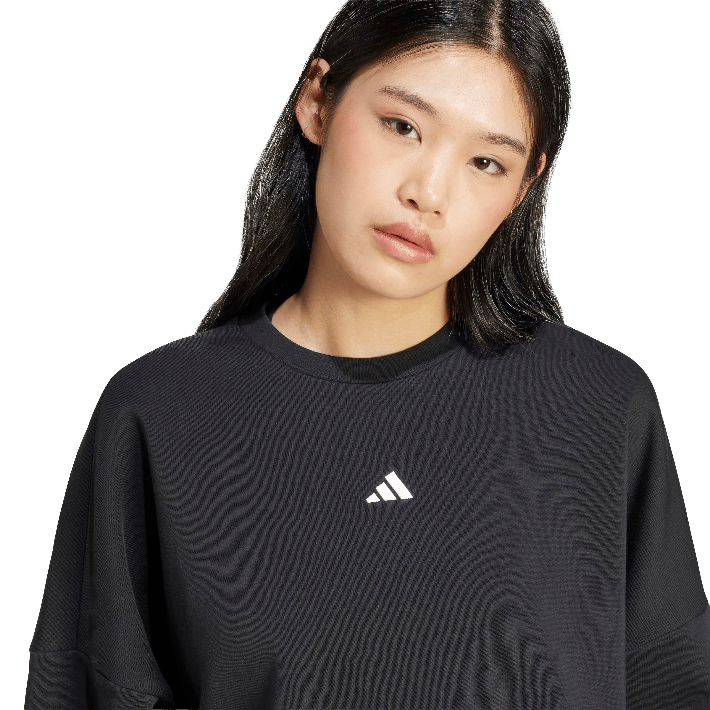 Womens adidas Essentials Feelcozy Fleece Sweatshirt
