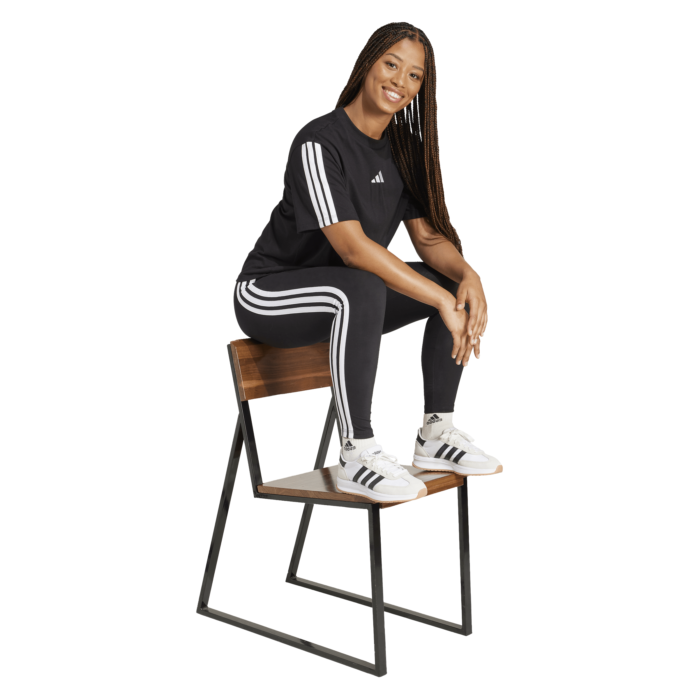 Adidas Essentials 3-Stripes Boyfriend Tee