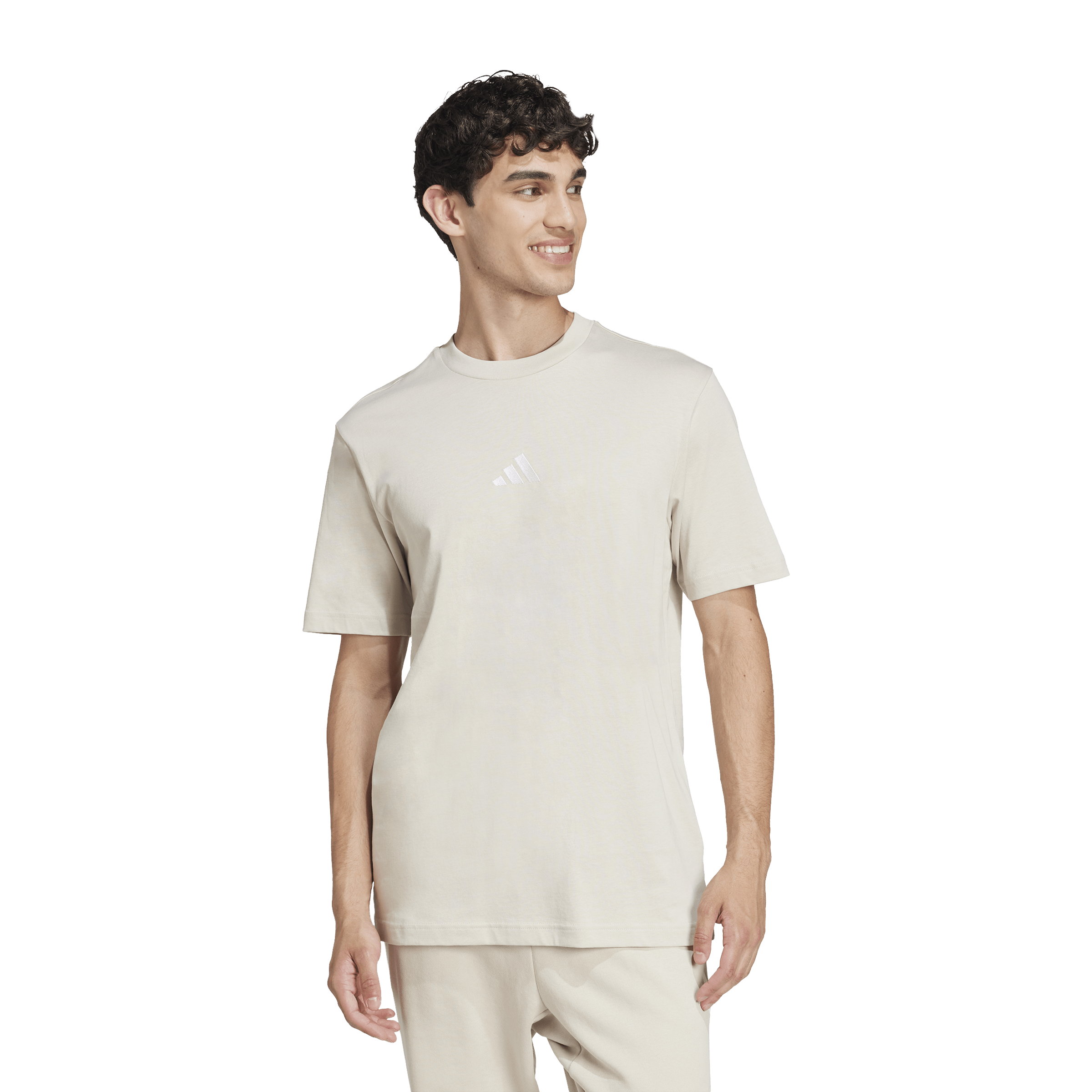 Adidas Essentials (Small Logo) Single Jersey Tee