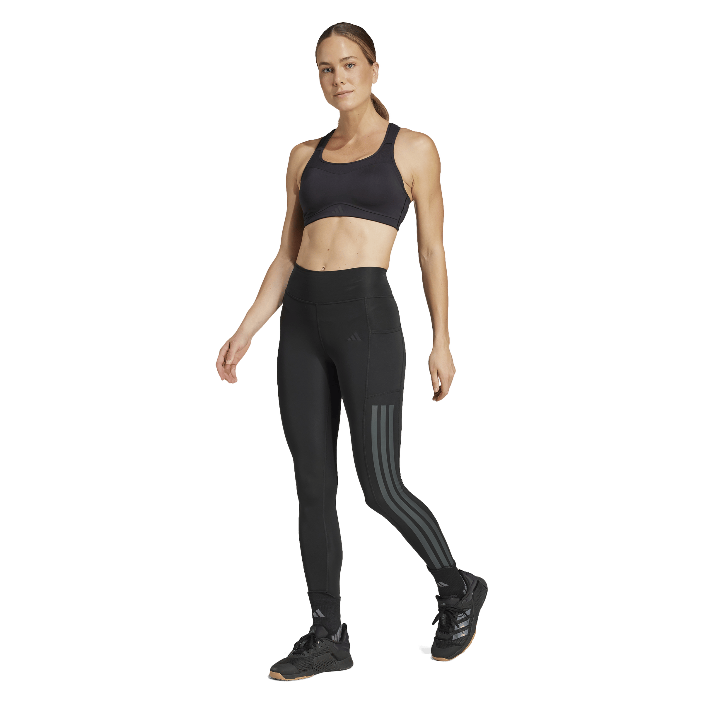adidas TLRD Impact Training High Sports Bra