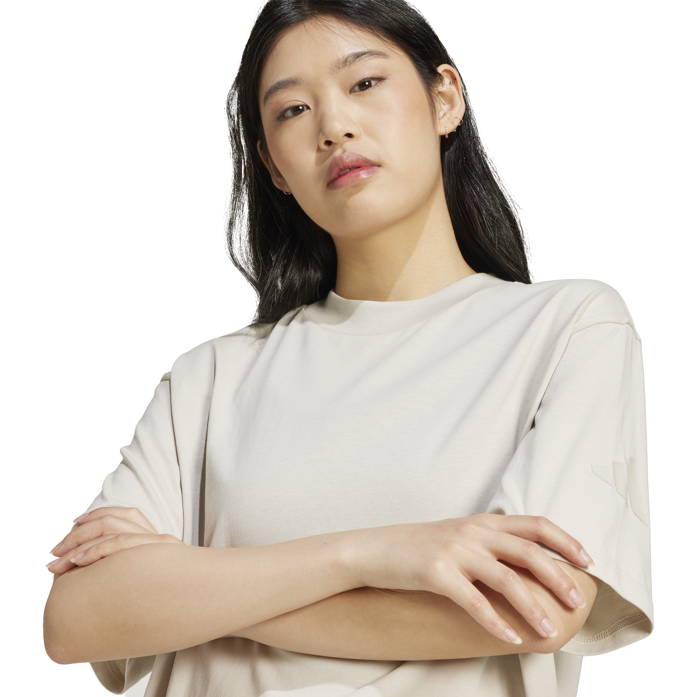 Adidas Essentials Logo Boyfriend Tee