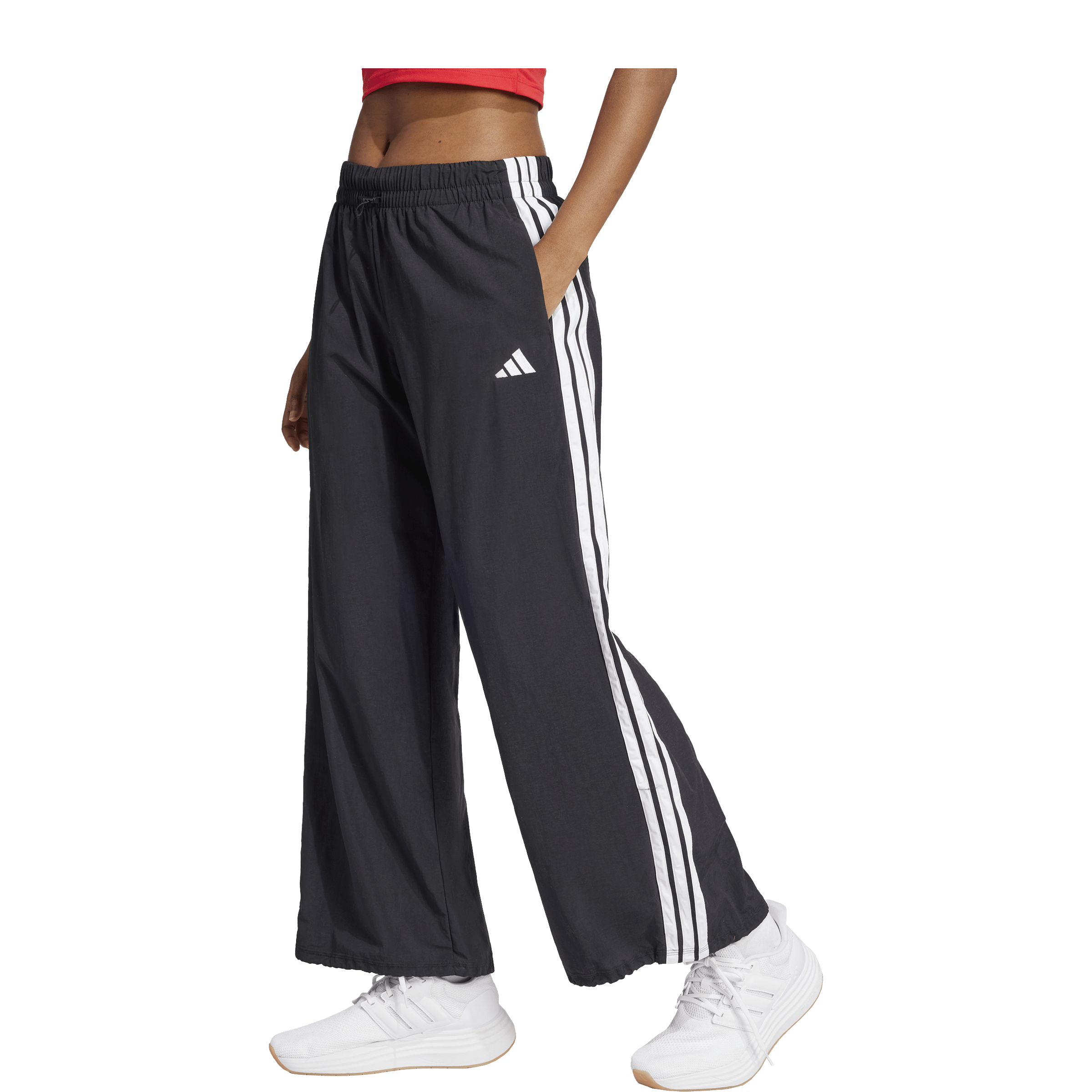 Adidas Essentials 3 Stripes Lifestyle Woven Parachute Pants