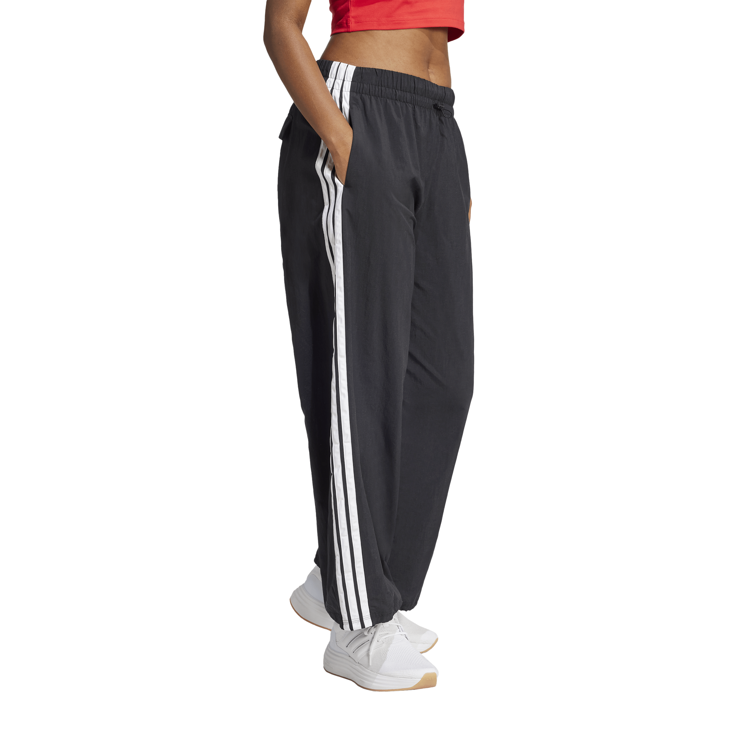 Adidas Essentials 3 Stripes Lifestyle Woven Parachute Pants