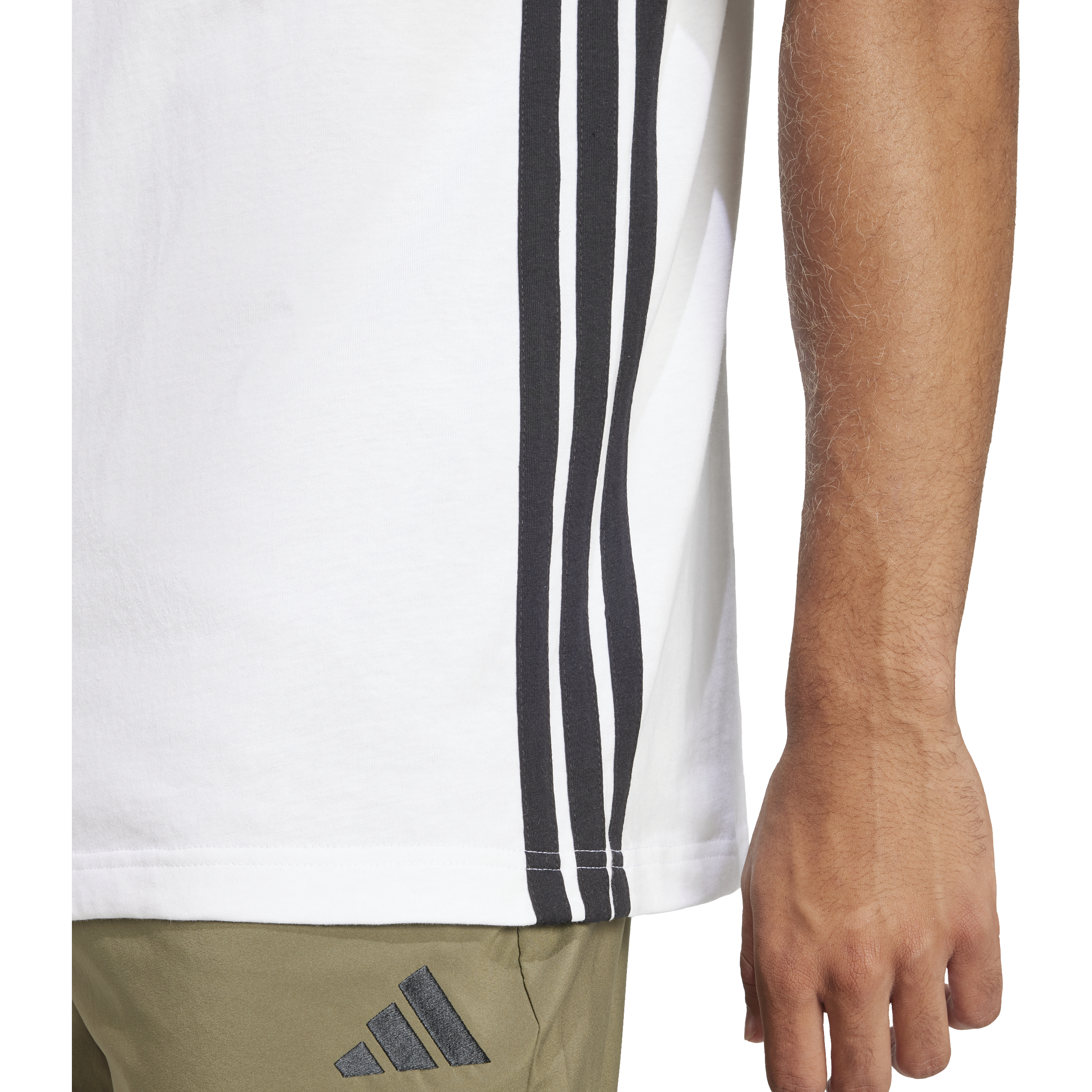 Adidas Essentials 3-Stripes Single Jersey Tee