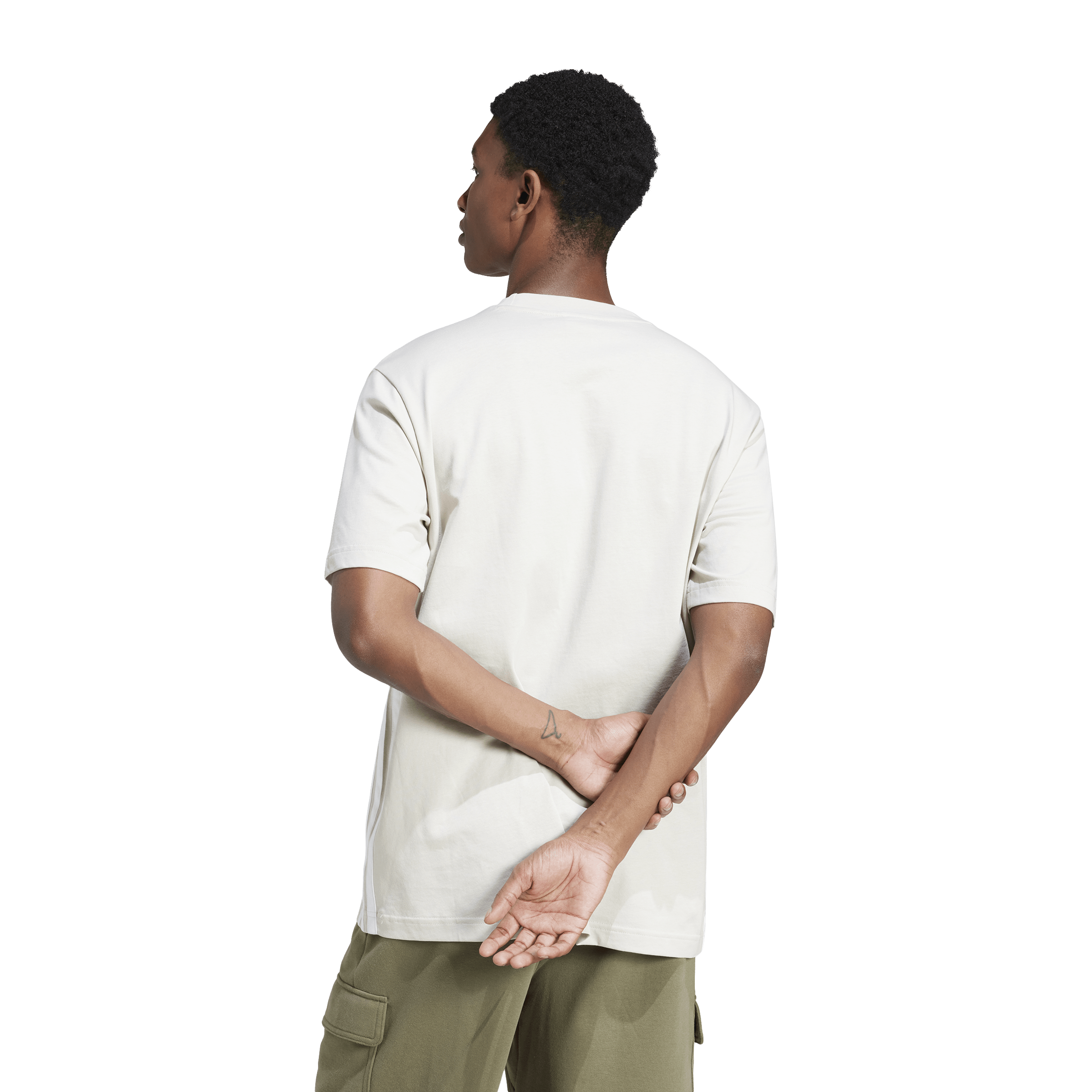 Adidas Essentials 3-Stripes Single Jersey Tee