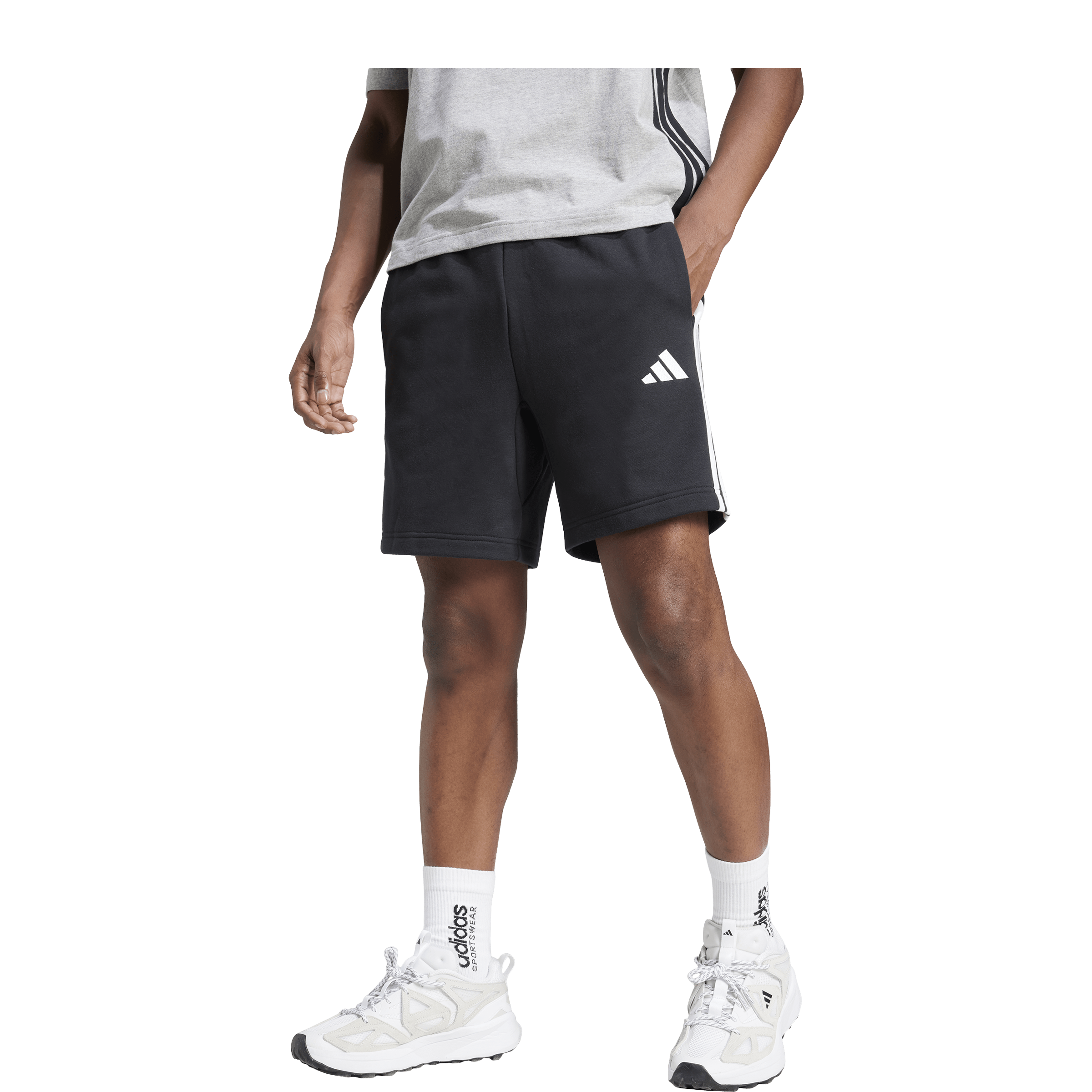 Adidas Essentials 3-Stripes French Terry Shorts