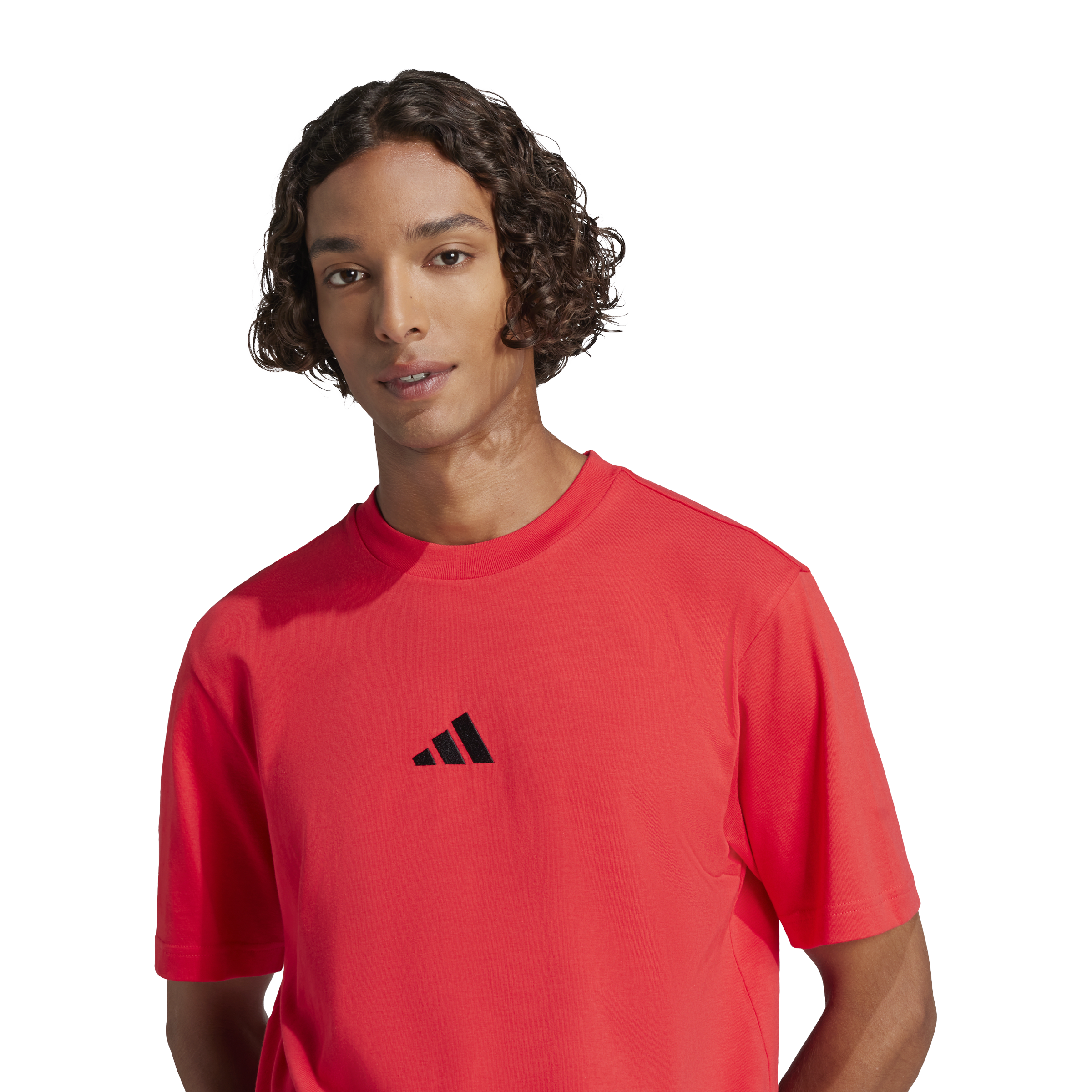 Adidas Essentials (Small Logo) Single Jersey Tee