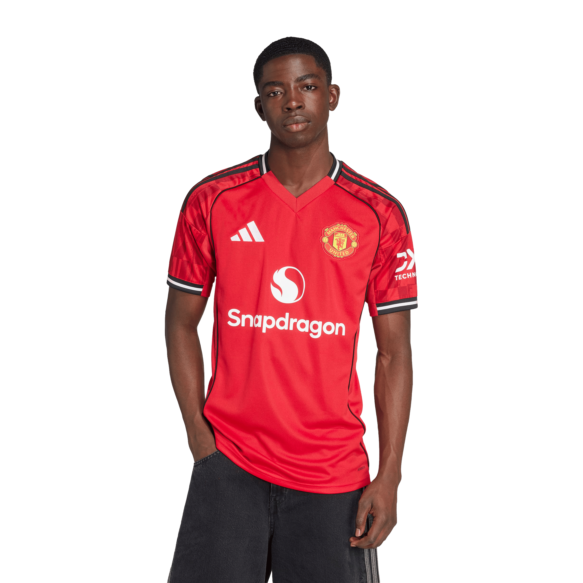 Mens Adidas Manchester United 25/26 Home Jersey