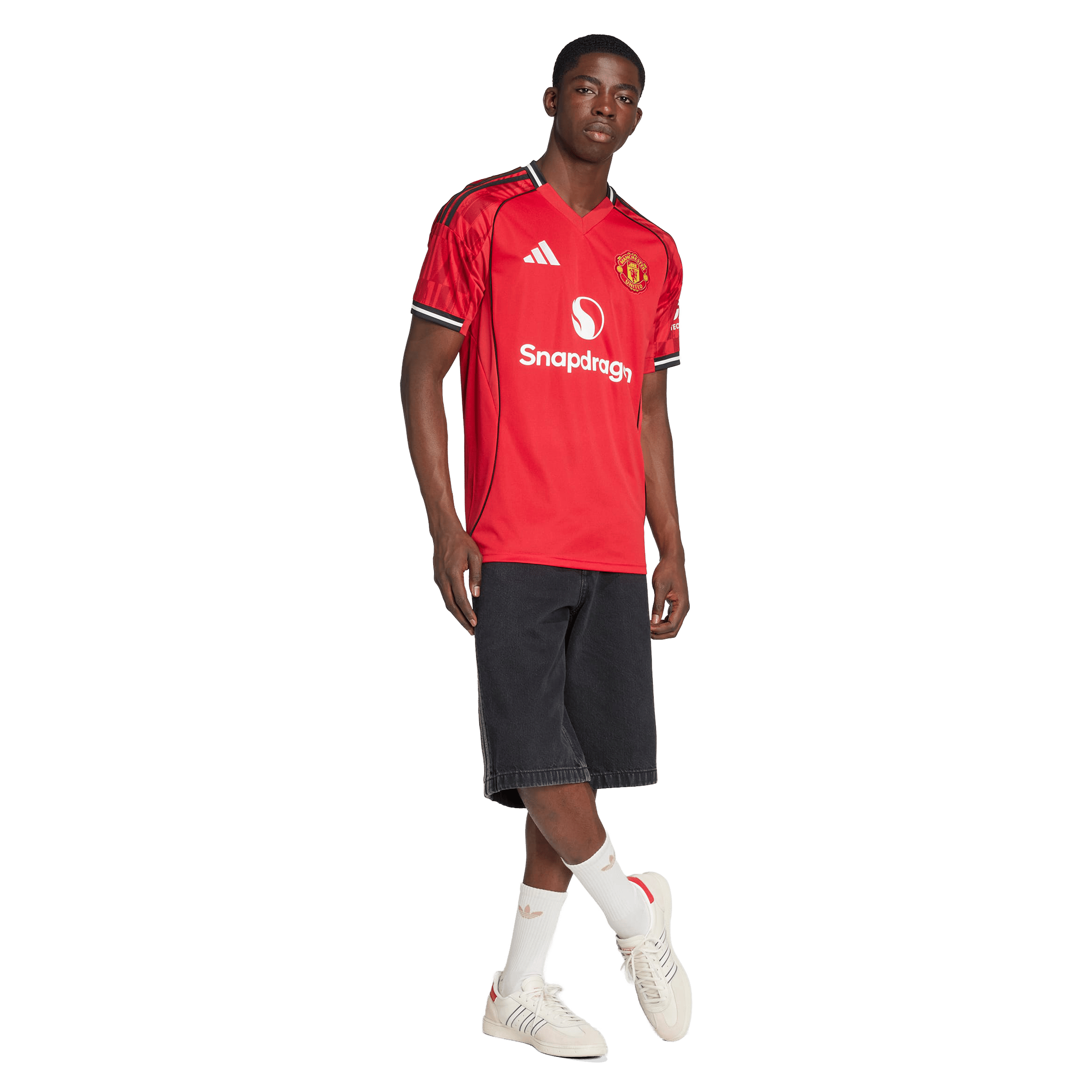 Mens Adidas Manchester United 25/26 Home Jersey