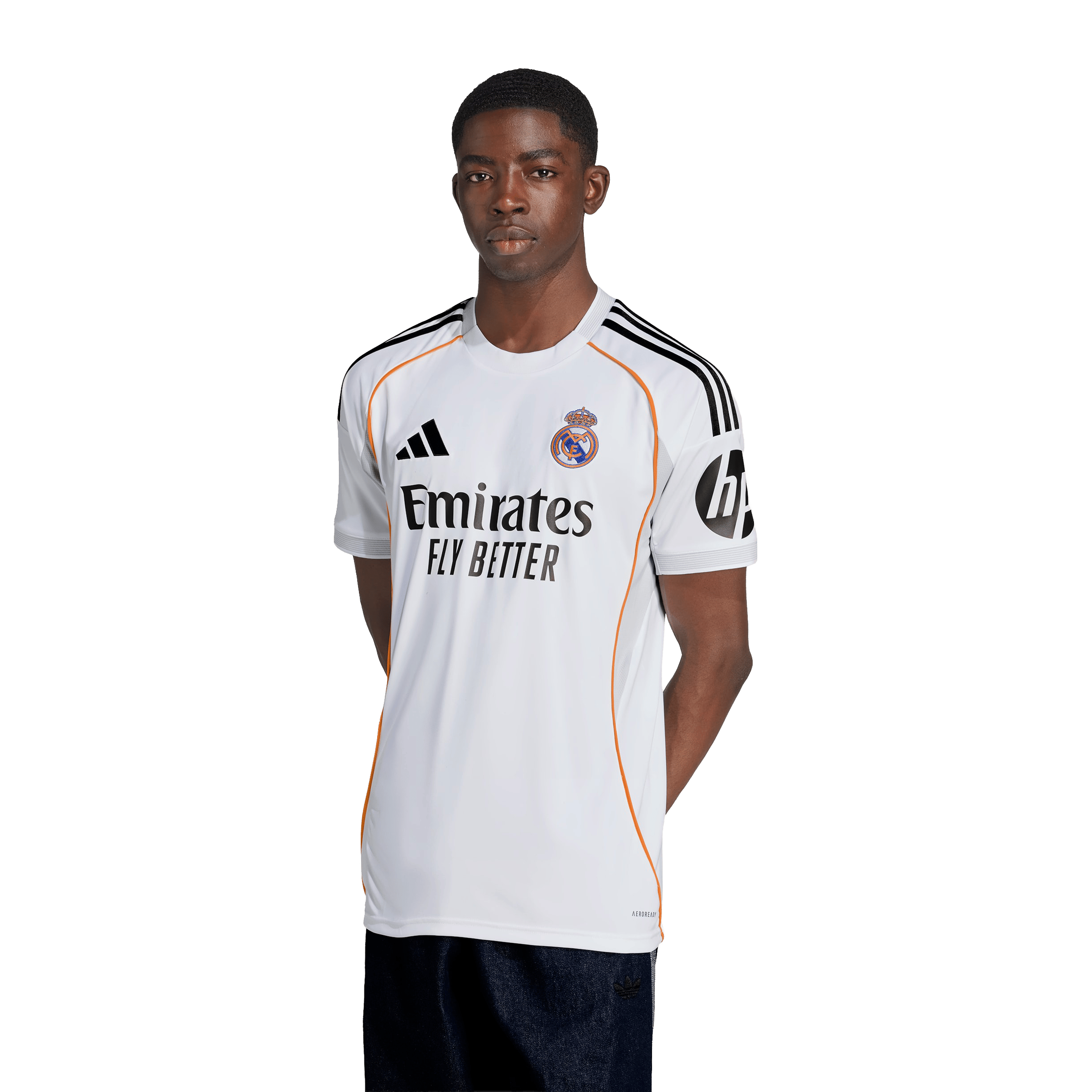 Mens Adidas Real Madrid 25/26 Home Jersey