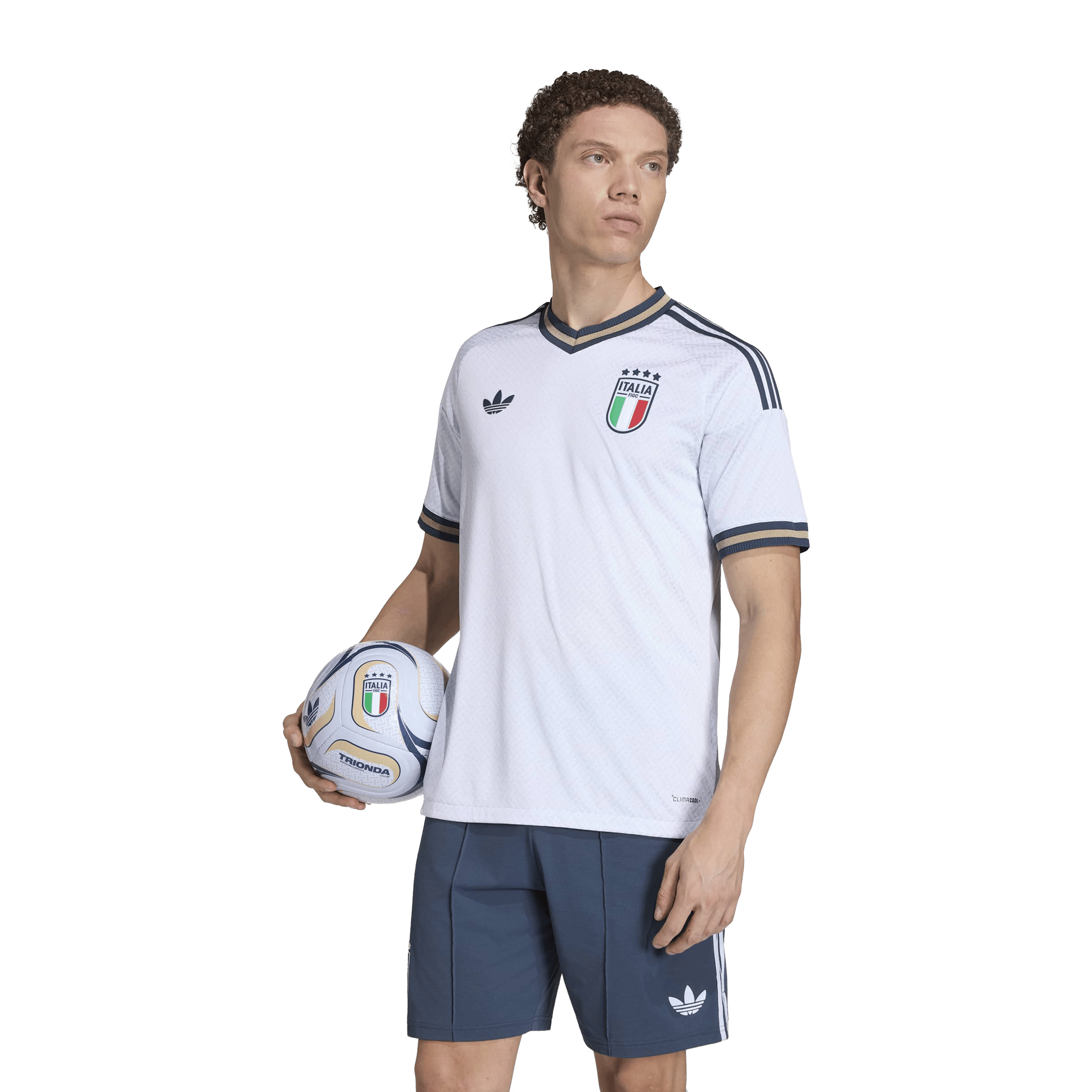 Mens Adidas Italy 26 Away Authentic Football Jersey