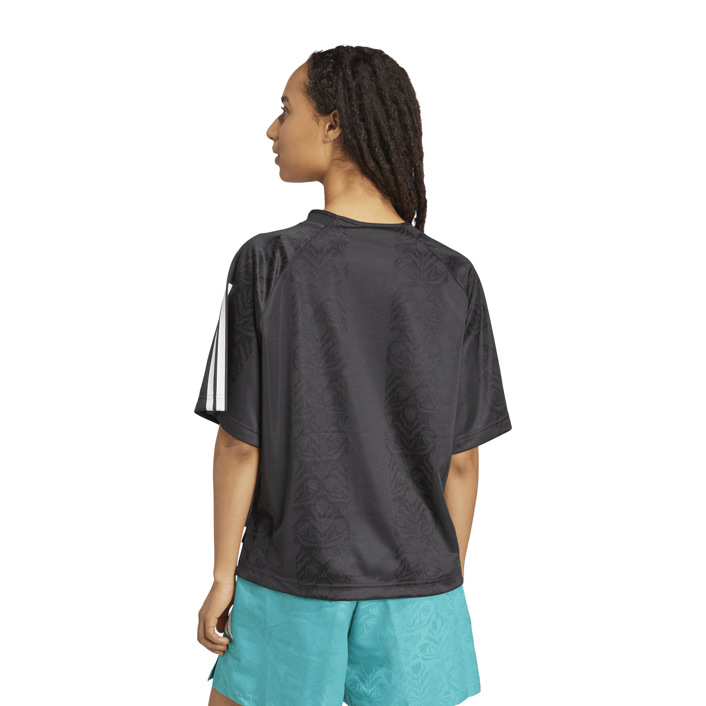 Womens adidas Tiro x Common Goal Jacquard Tee