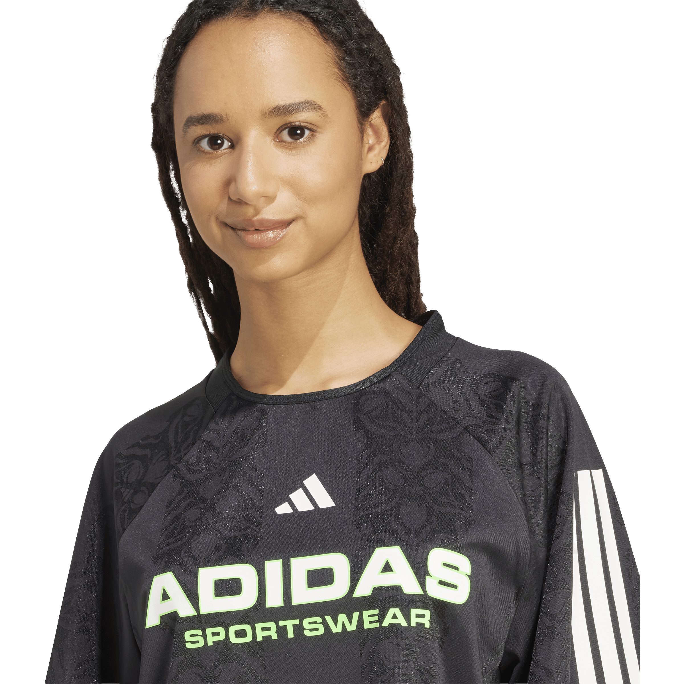 Womens adidas Tiro x Common Goal Jacquard Tee