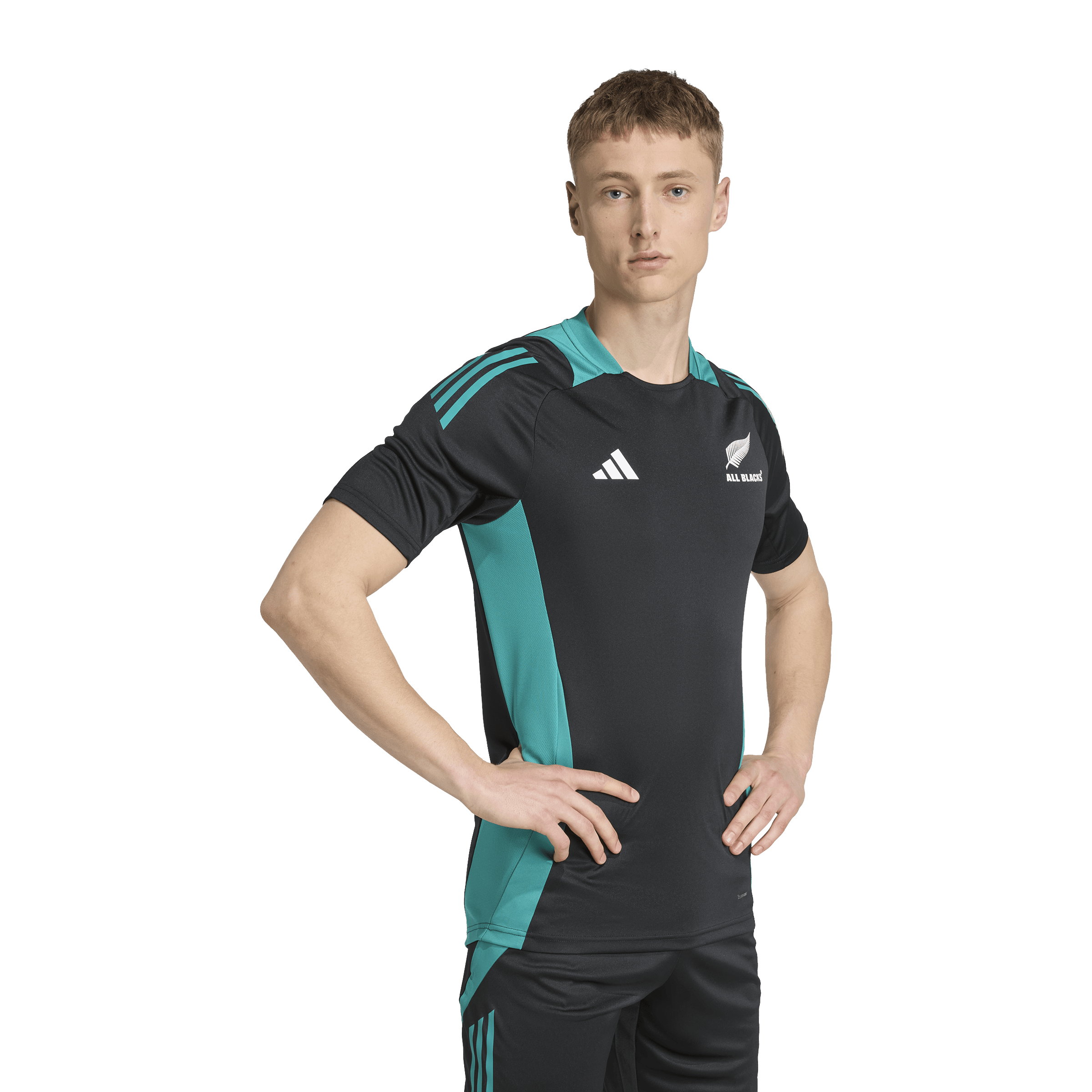 Mens Adidas All Blacks Performance Tee