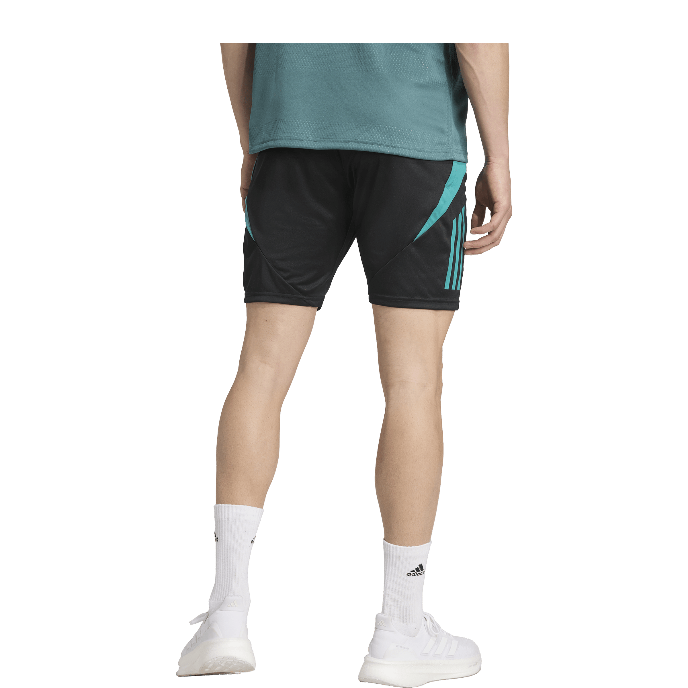 Mens Adidas All Blacks Gym Shorts