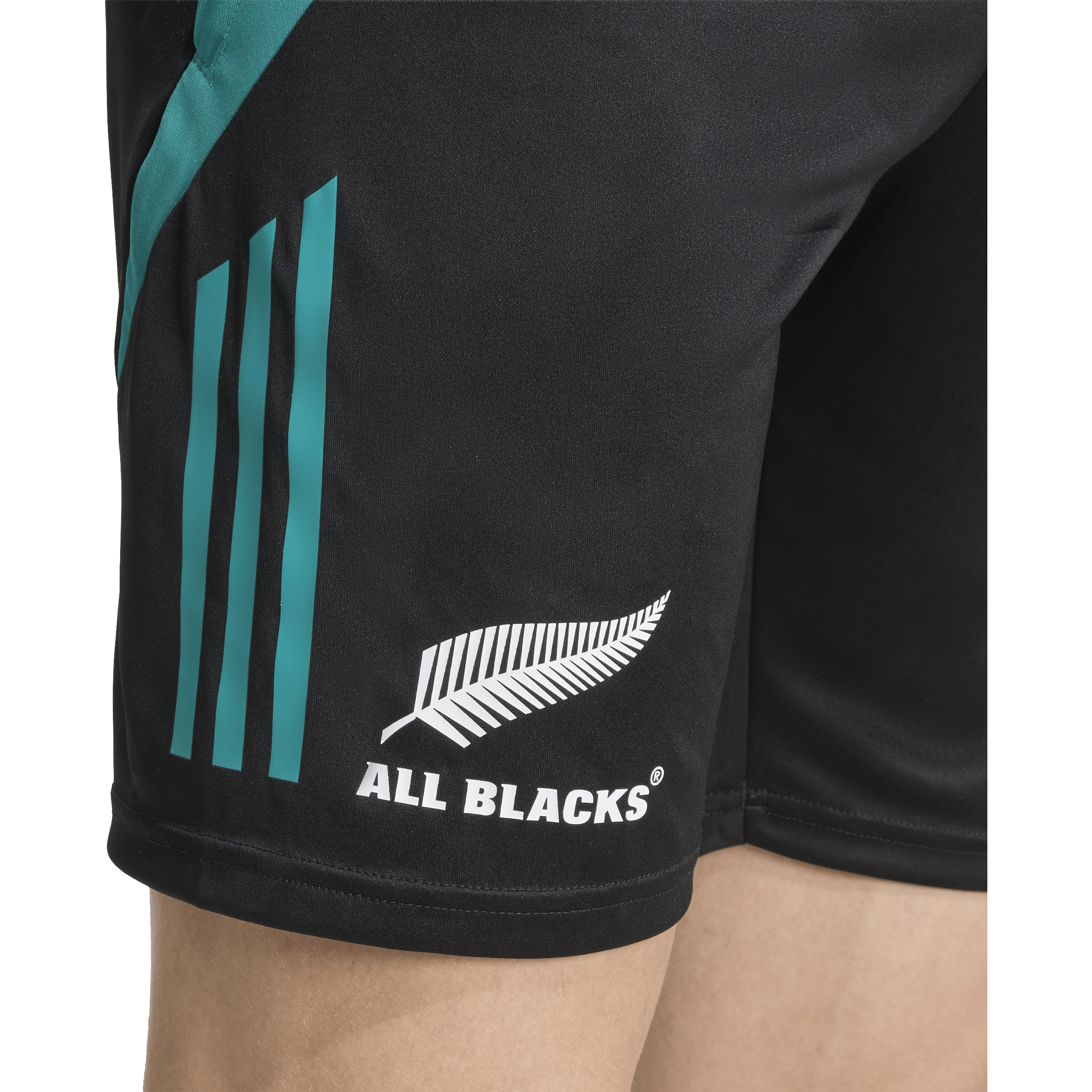 Mens Adidas All Blacks Gym Shorts