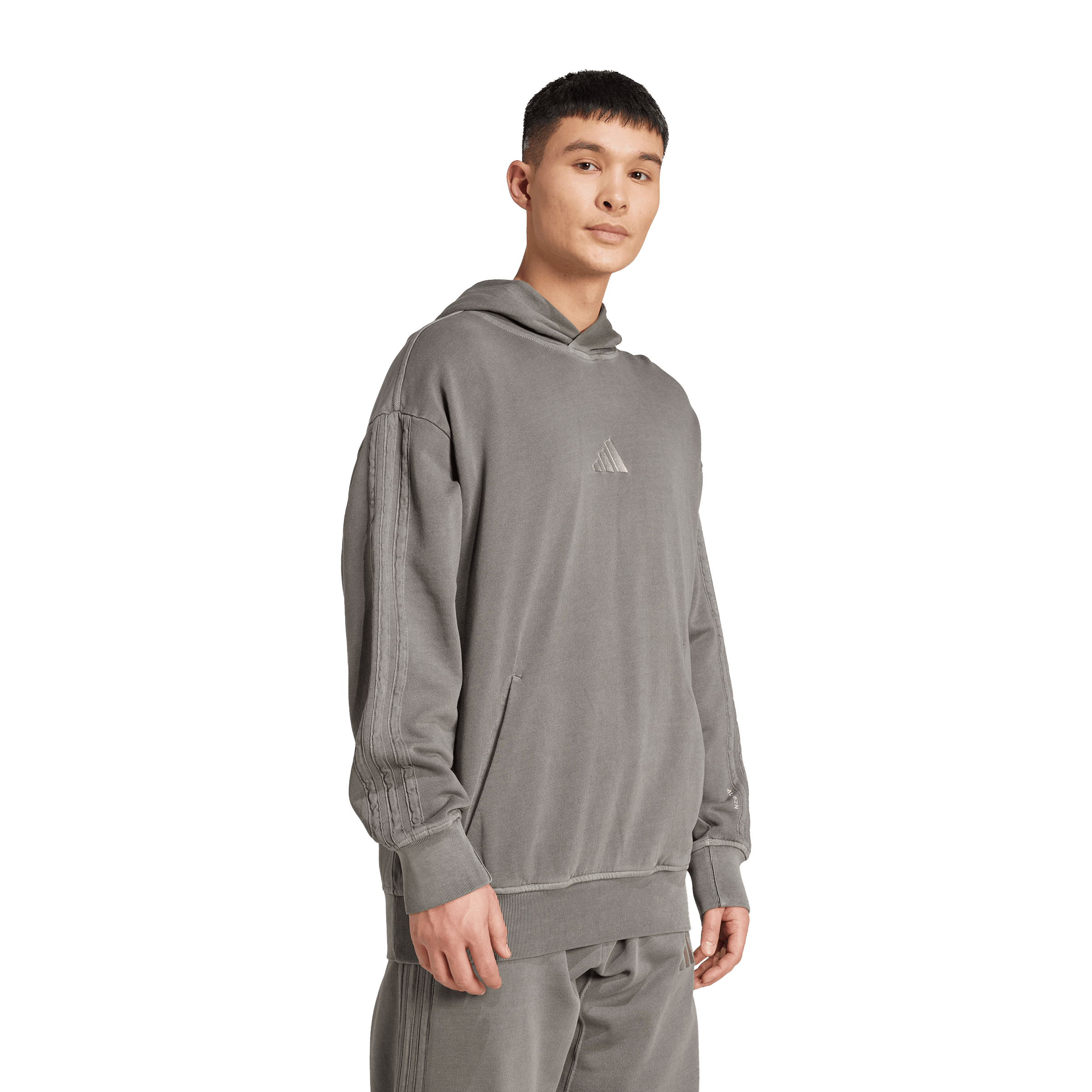 Mens Adidas ALL SZN French Terry Washed Hoodie