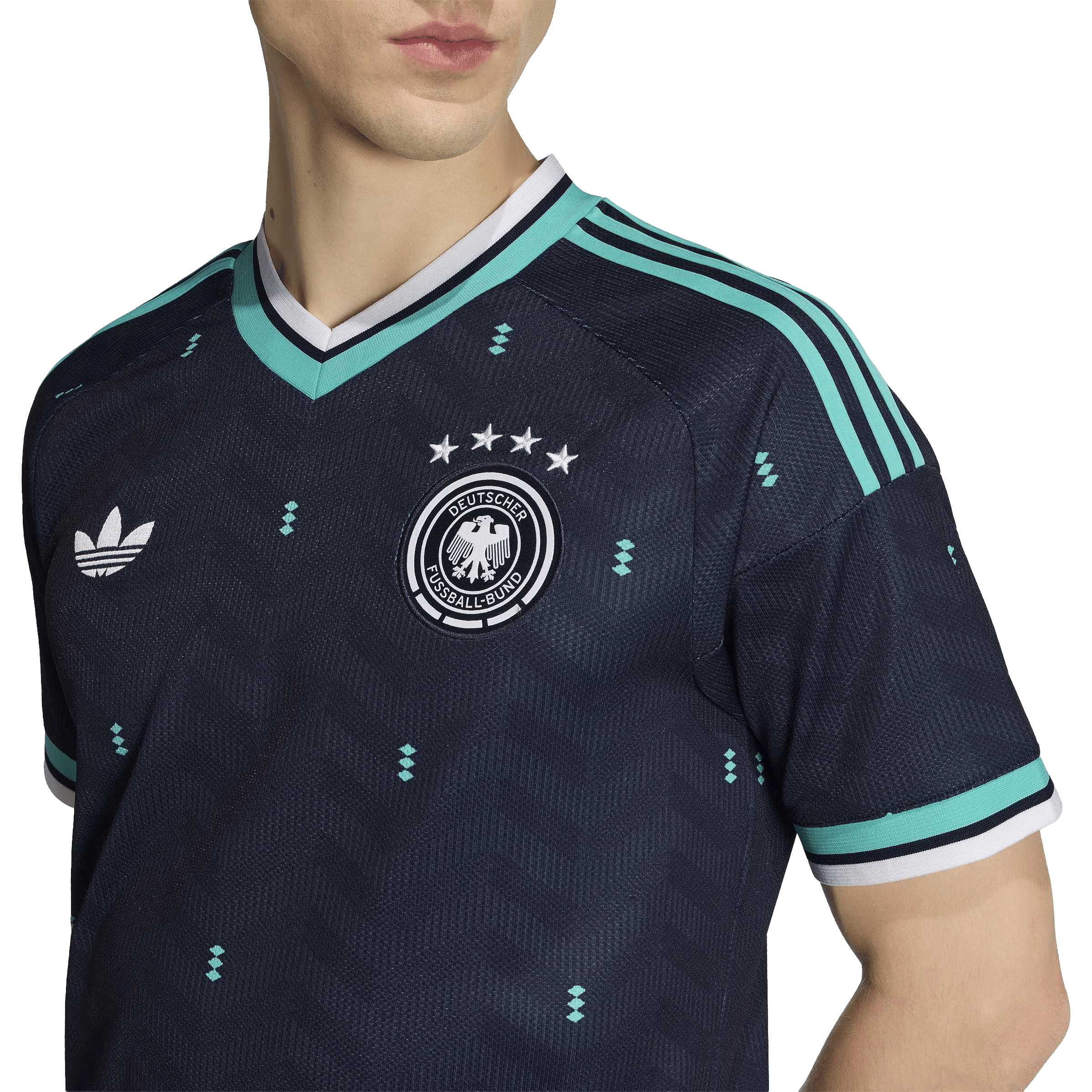 Mens Adidas Germany 26 Away Replica Football Jersey