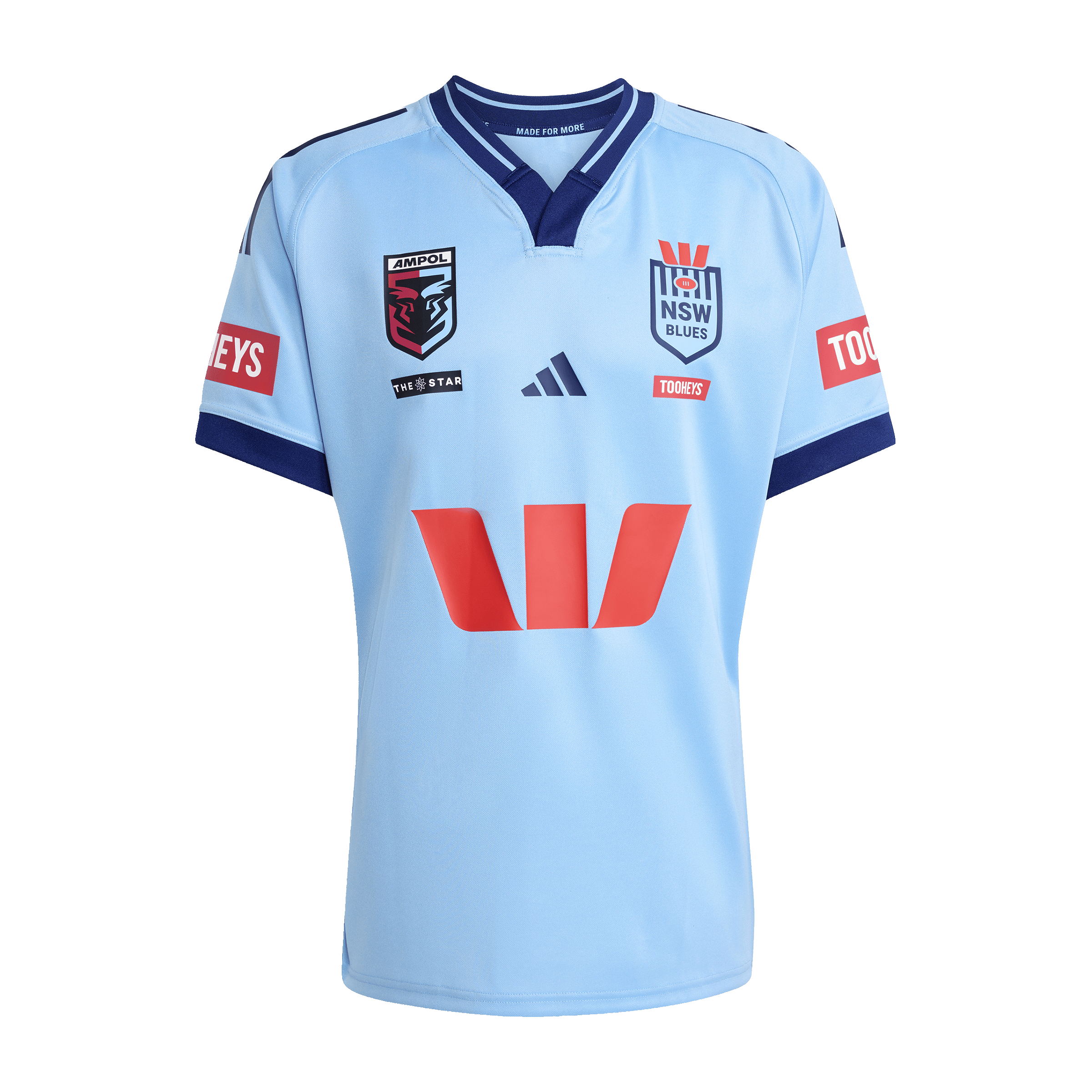 Mens Adidas Westpac NSW Blues Rugby League Jersey