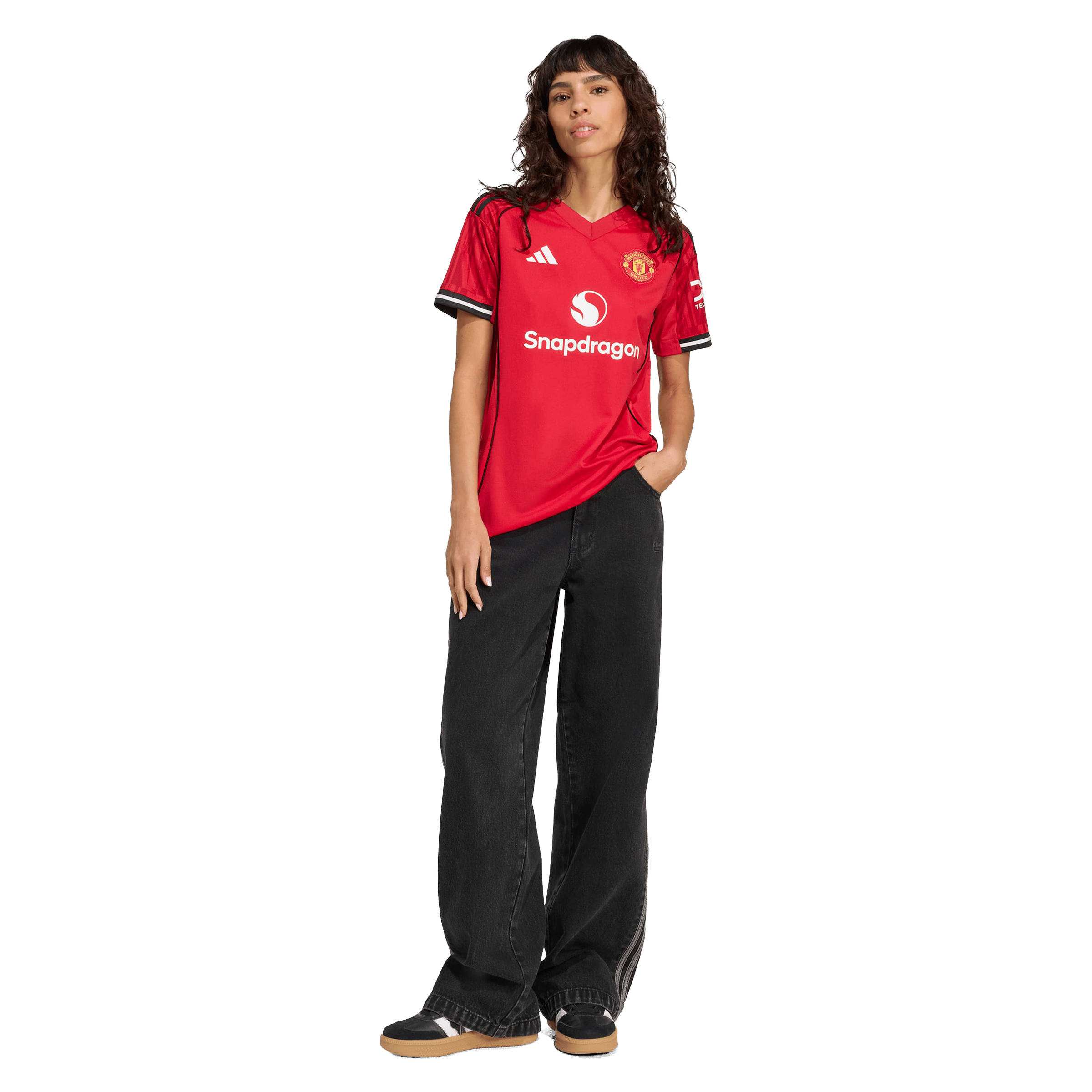 Womens adidas Manchester United 25/26 Home Football Jersey