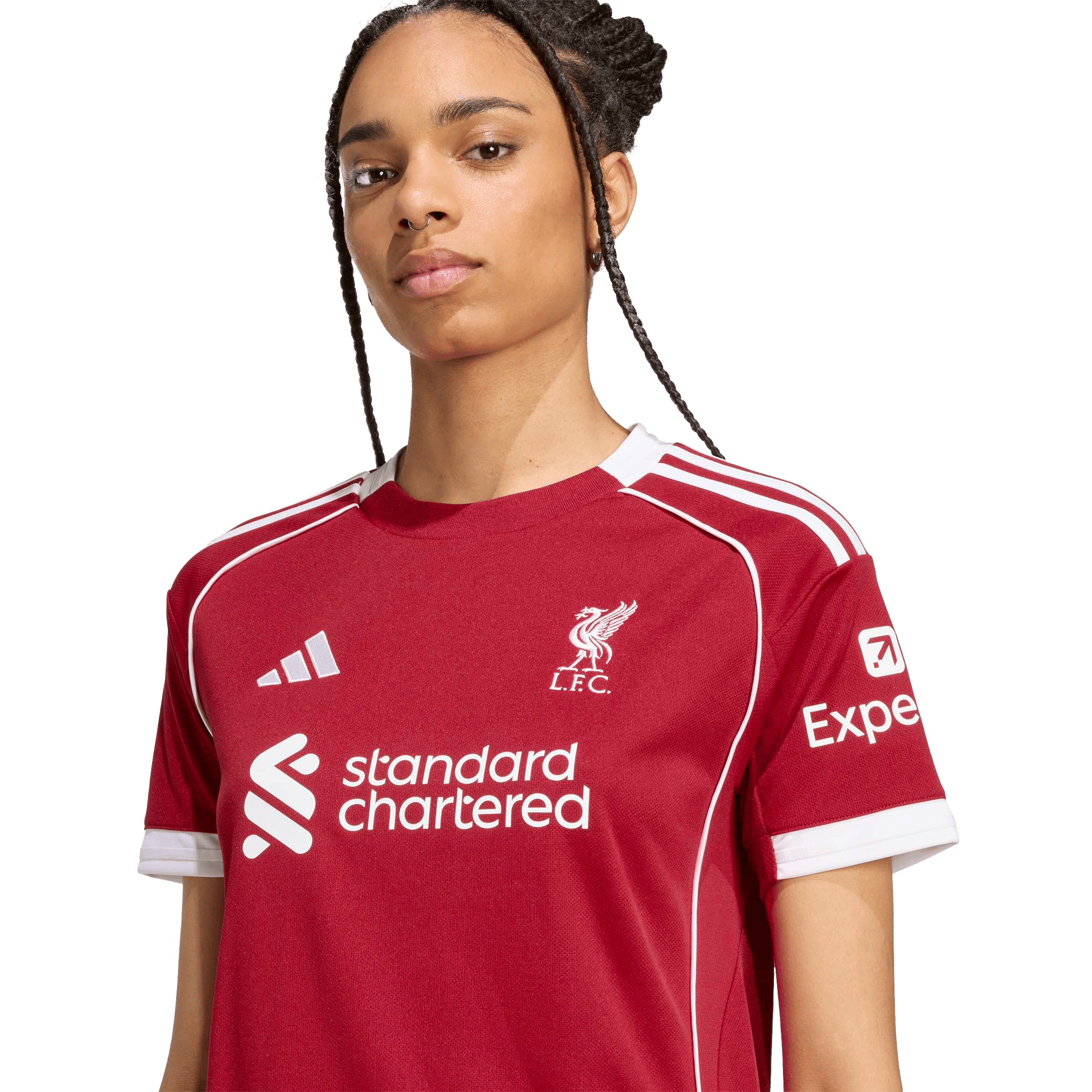 Womens adidas Liverpool 25/26 Home Football Jersey