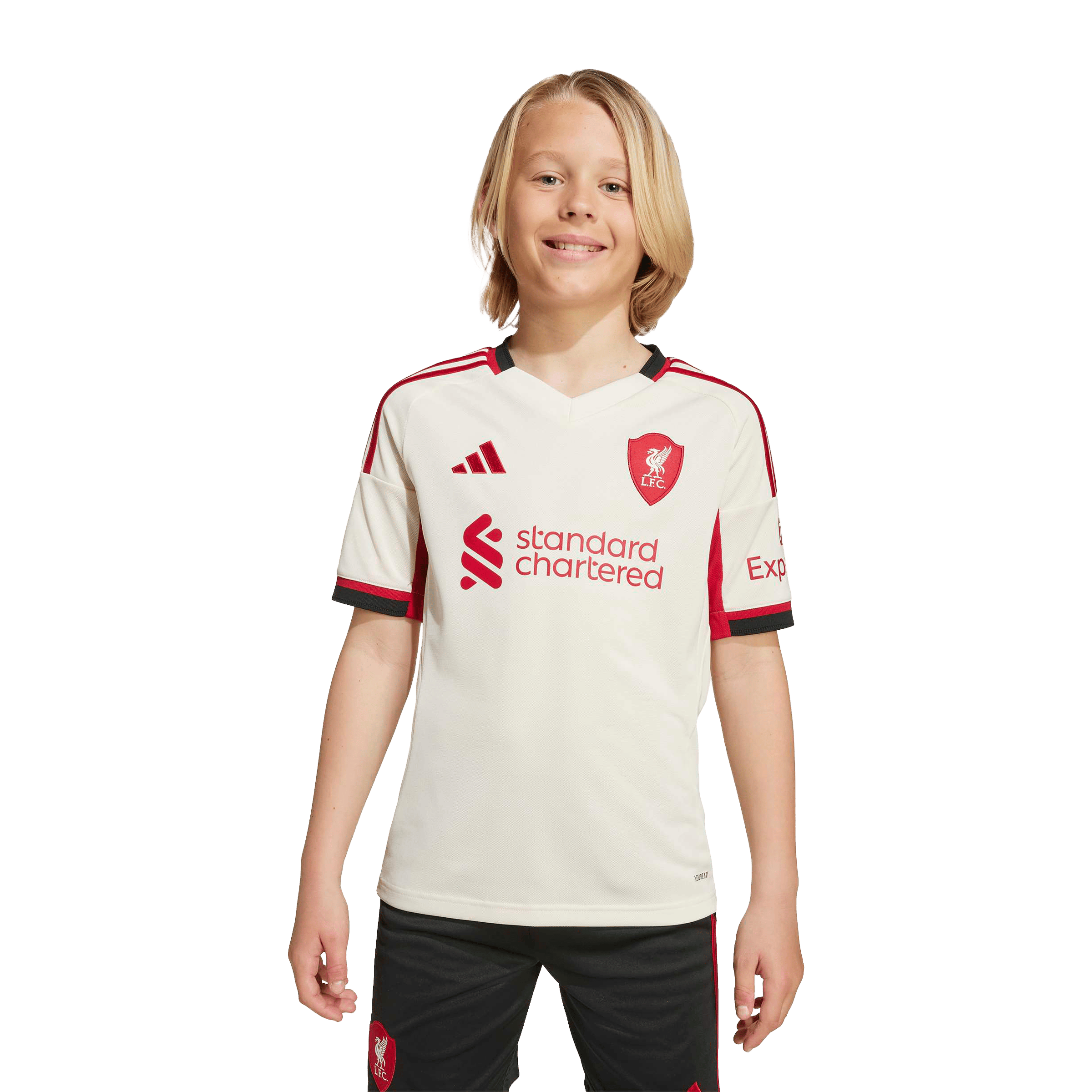 Kids adidas Liverpool 25/26 Away Football Jersey