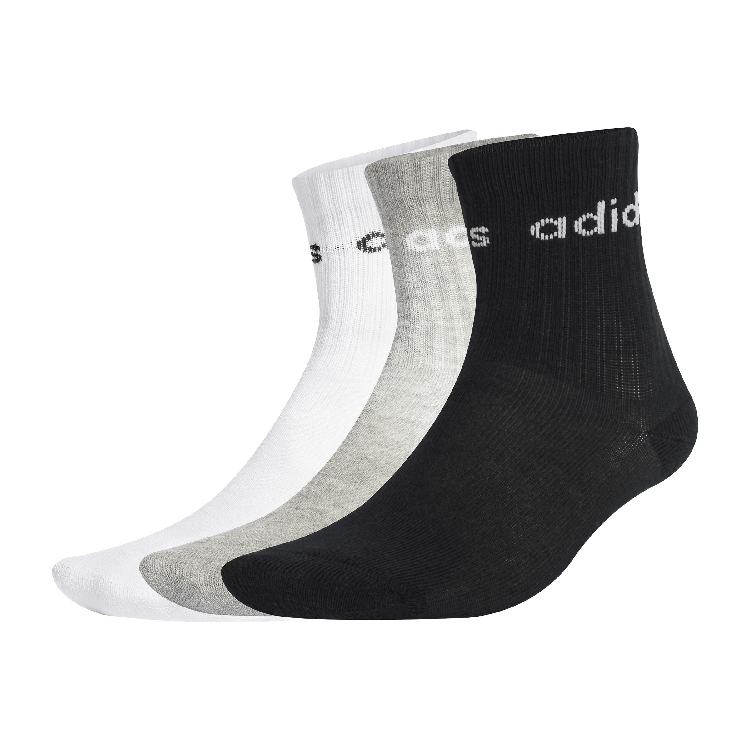 Adidas Linear (3pk) Crew Socks