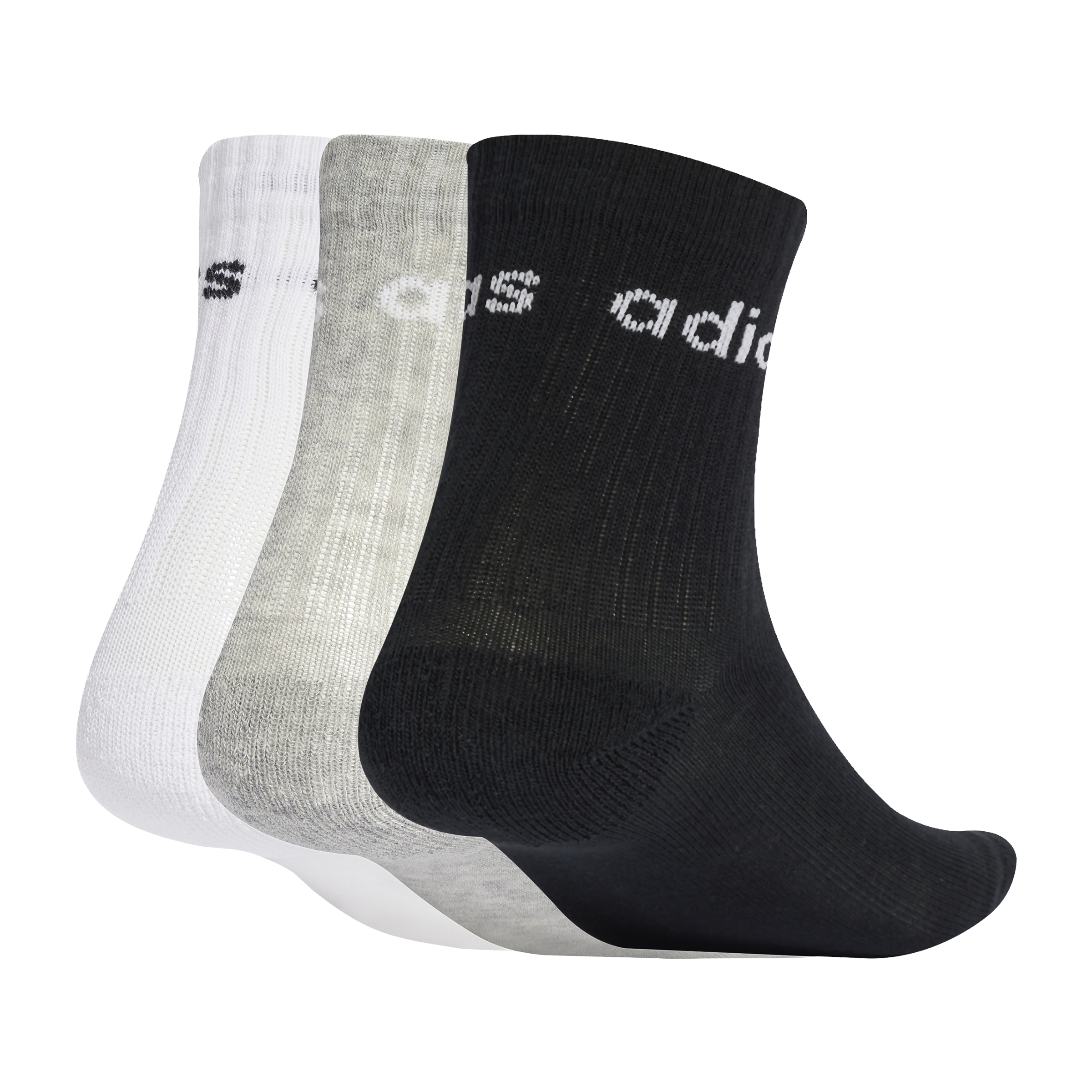Adidas Linear (3pk) Crew Socks