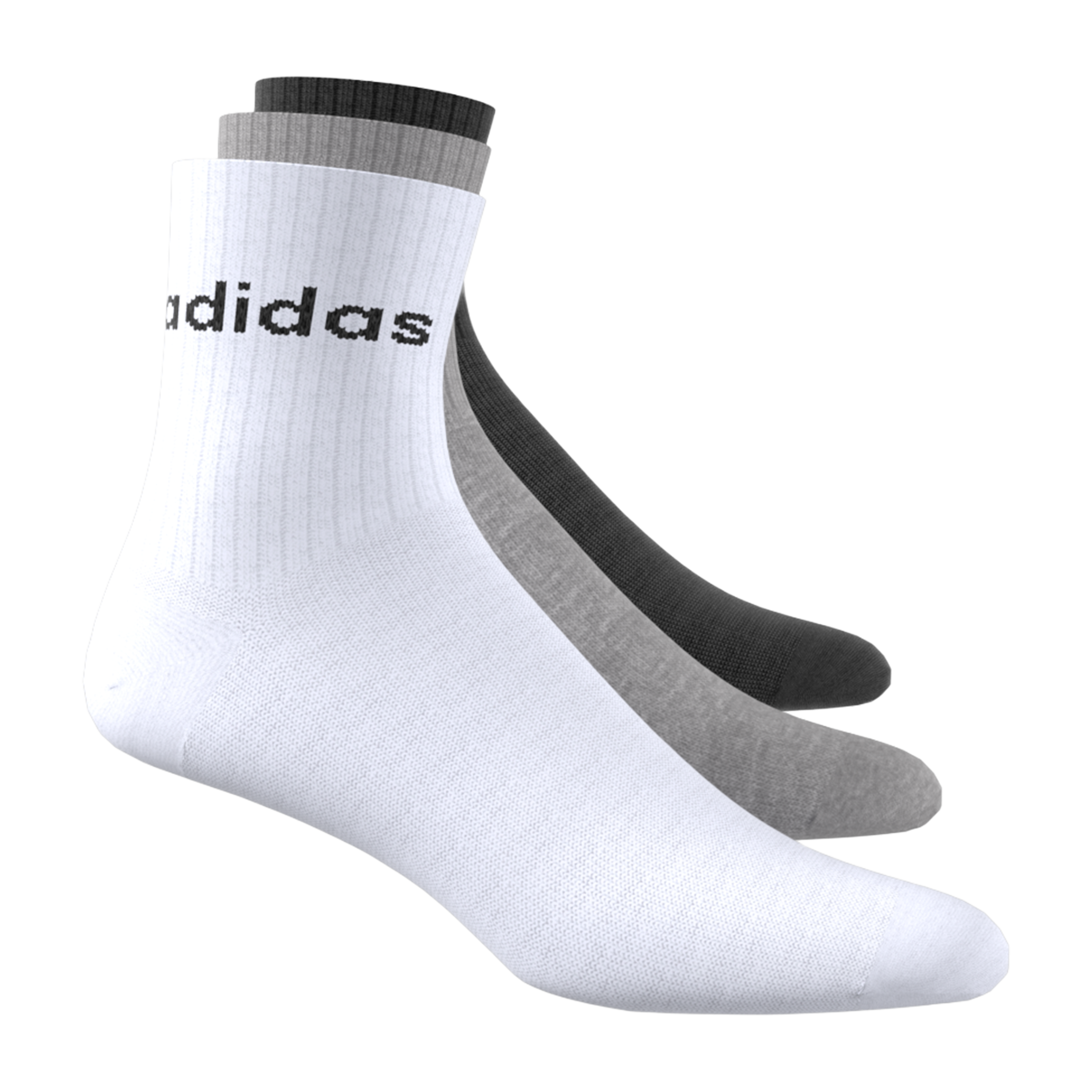 Adidas Linear (3pk) Crew Socks