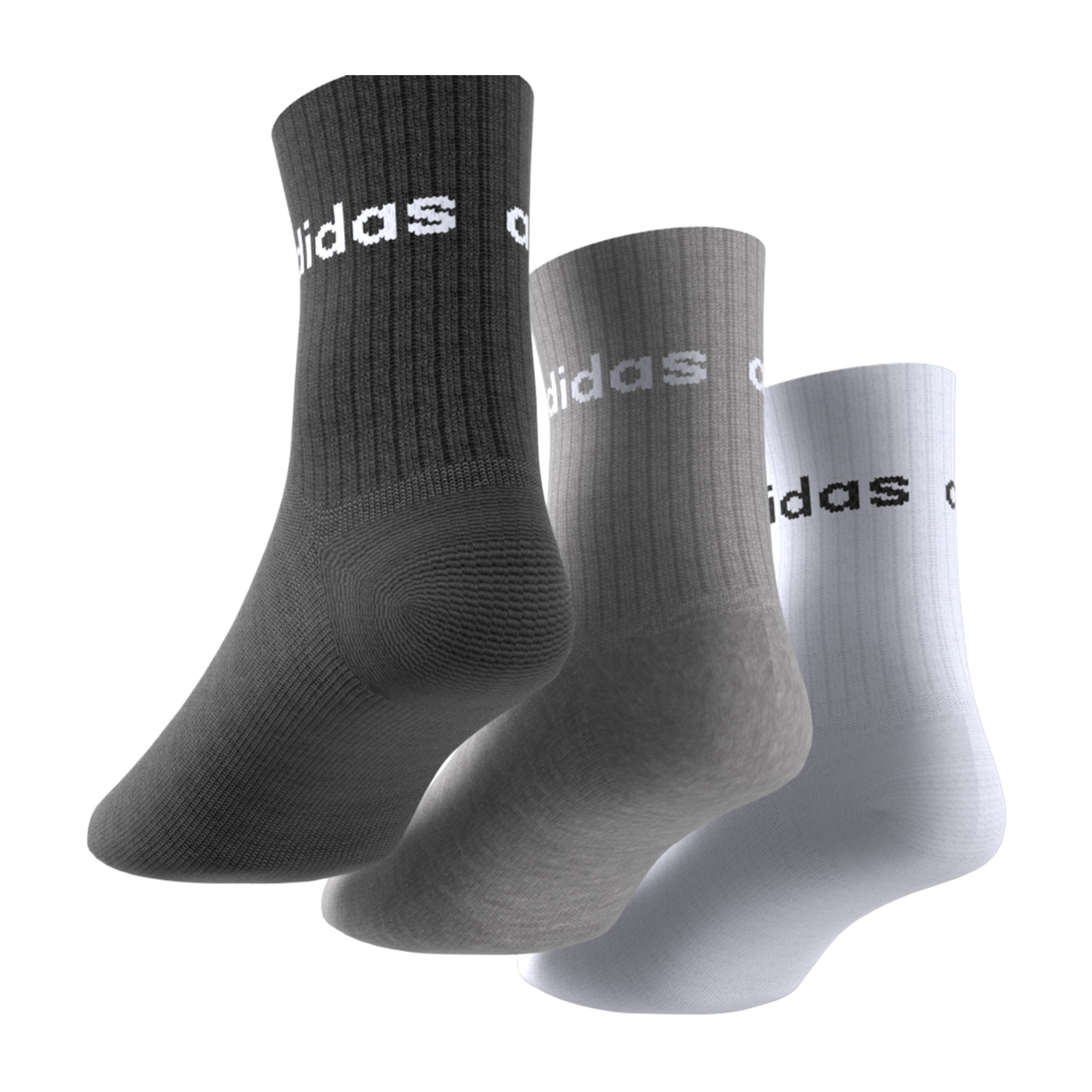 Adidas Linear (3pk) Crew Socks