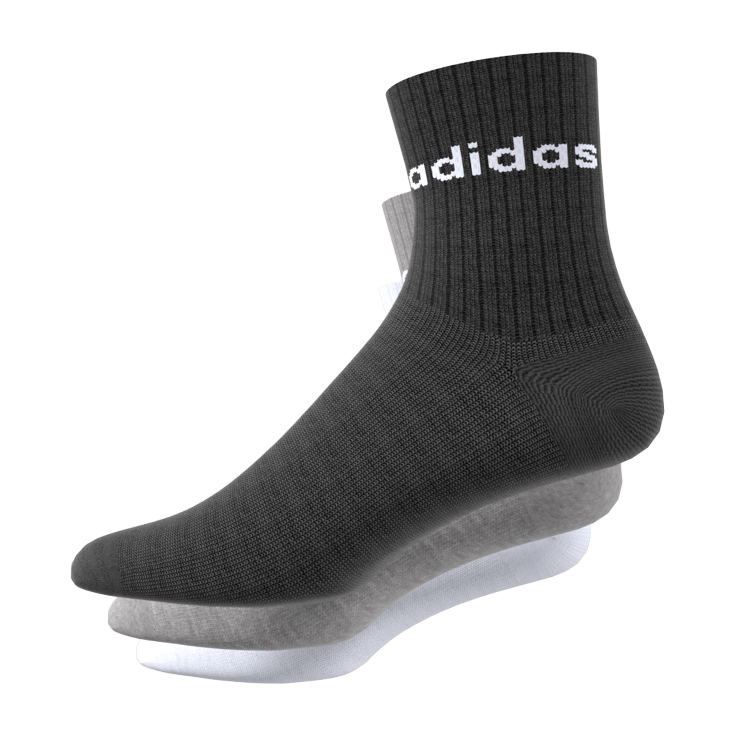 Adidas Linear (3pk) Crew Socks