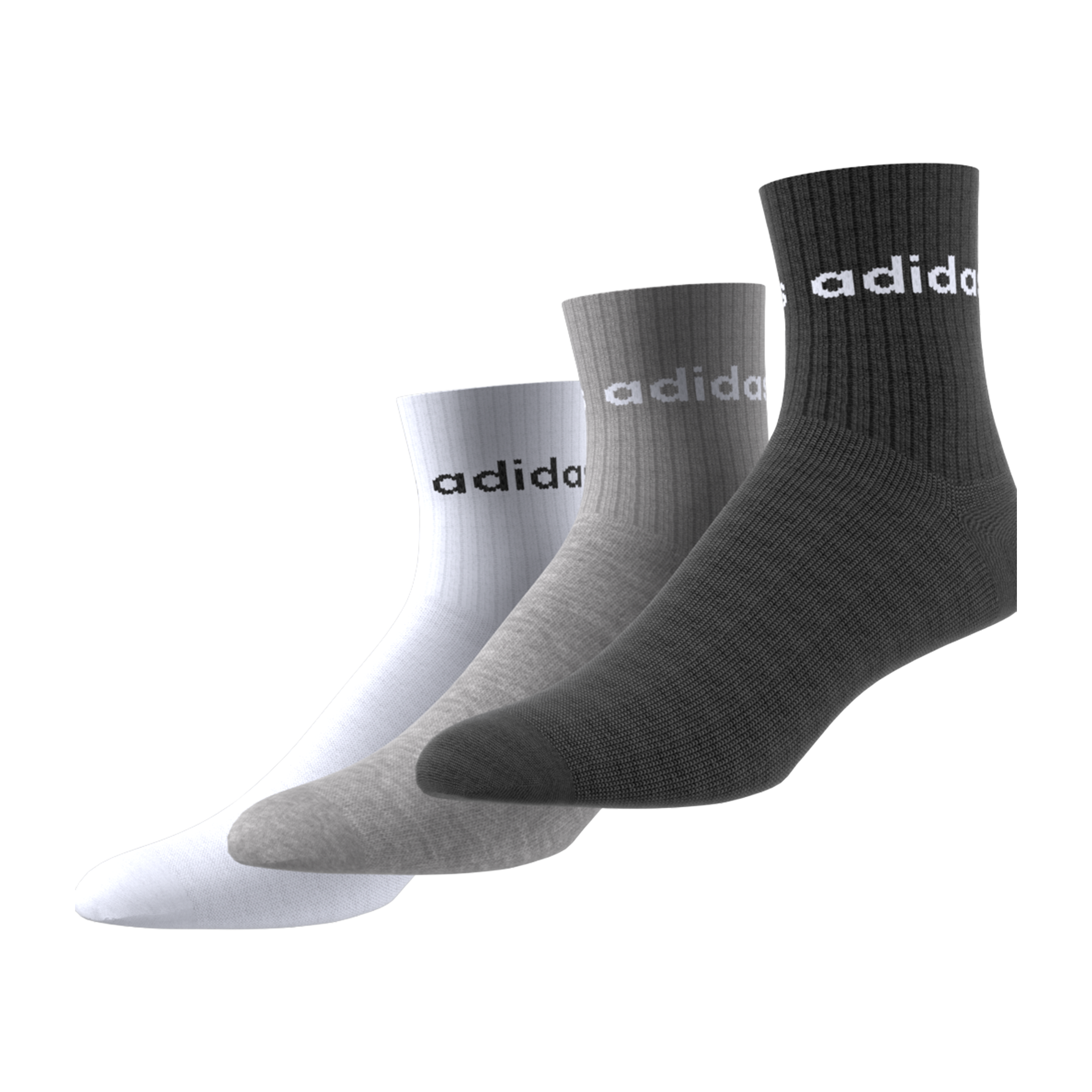 Adidas Linear (3pk) Crew Socks