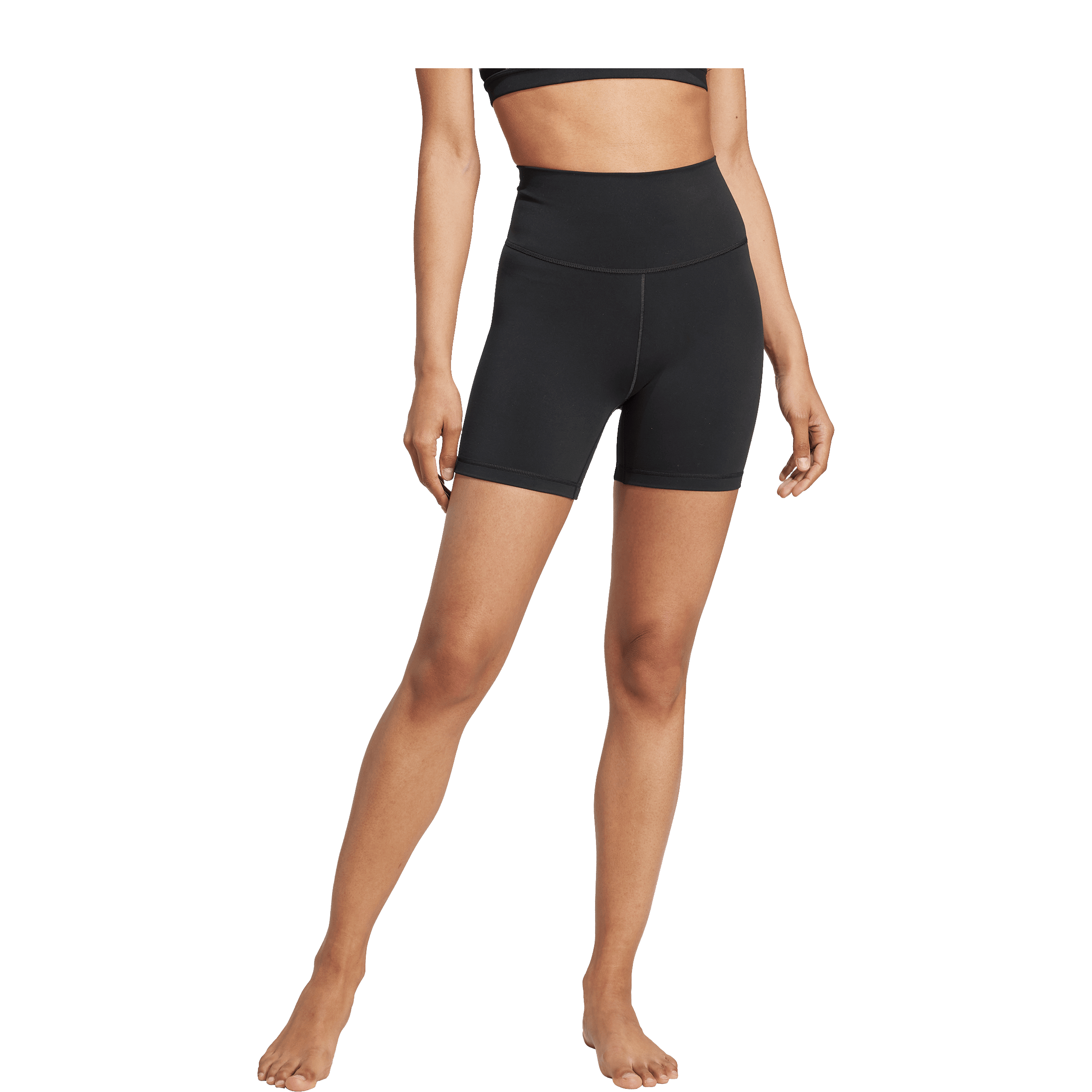 Womens Adidas All Me 5" Shorts Leggings