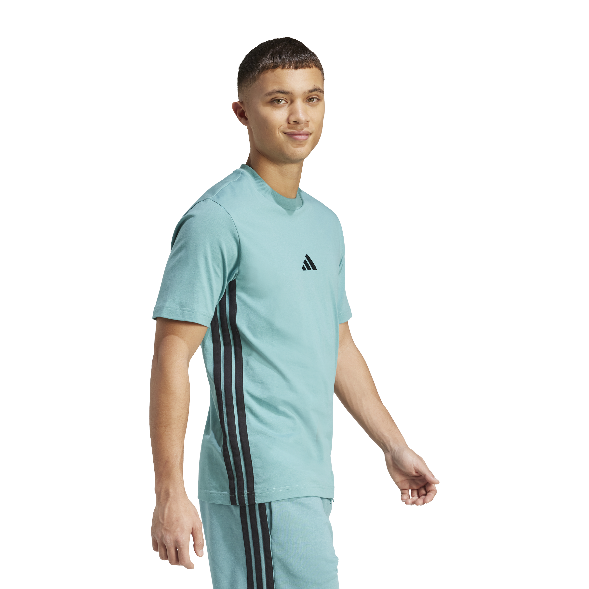 Adidas Essentials 3-Stripes Single Jersey Tee