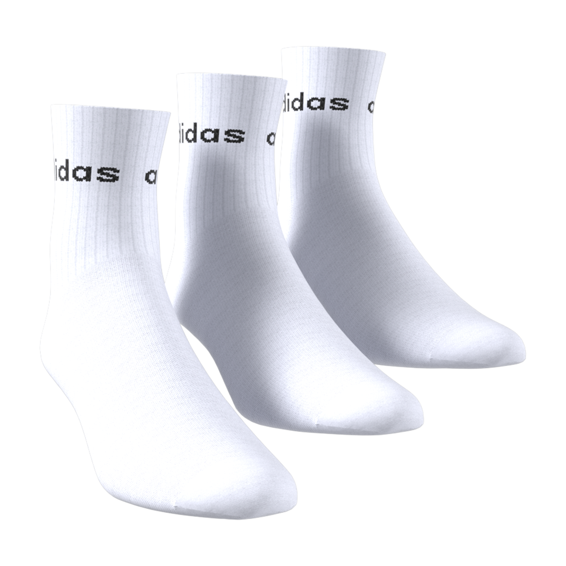 Adidas Linear (3pk) Crew Socks