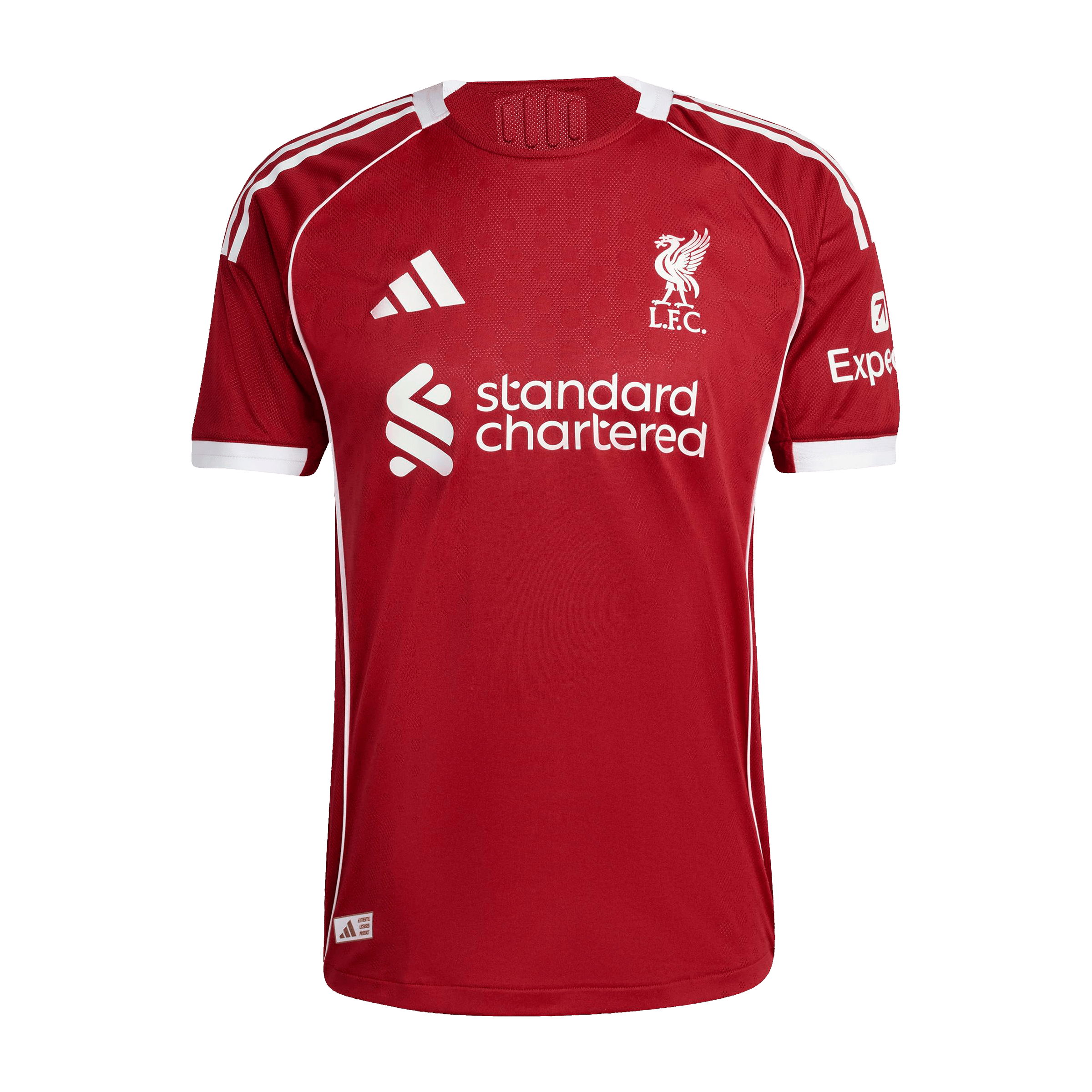 Mens Adidas Liverpool 25/26 Home Authentic Jersey