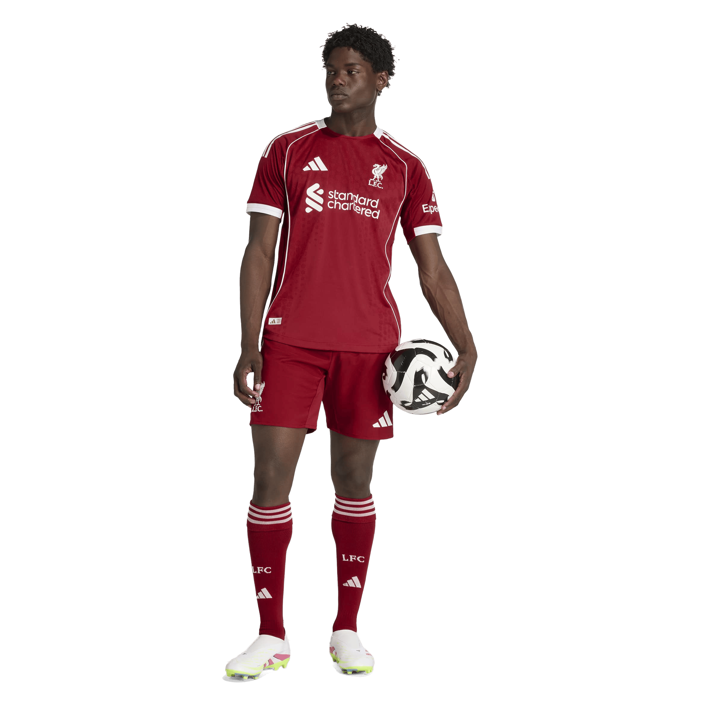 Mens Adidas Liverpool 25/26 Home Authentic Jersey