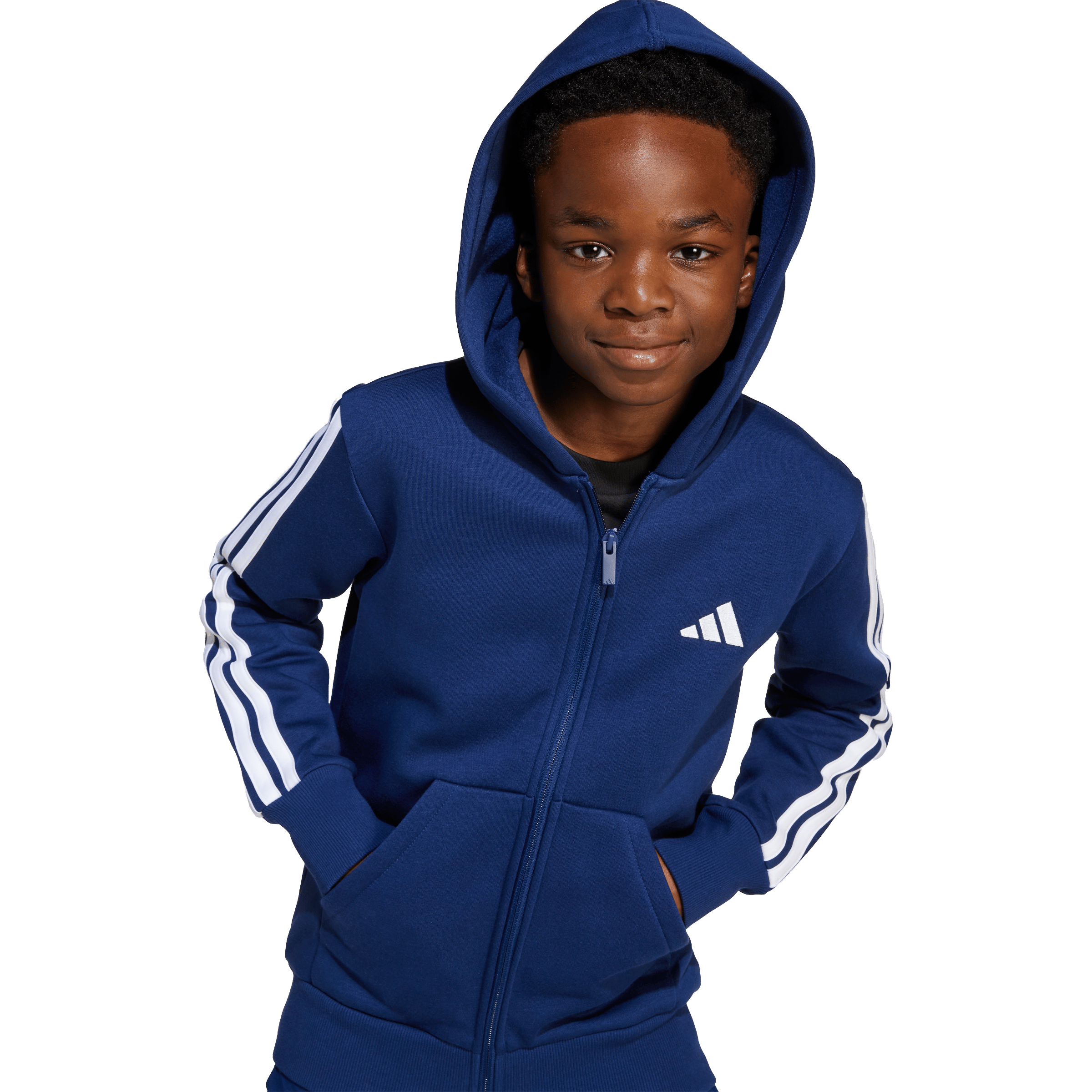 Kids adidas Essentials Full-Zip Hoodie