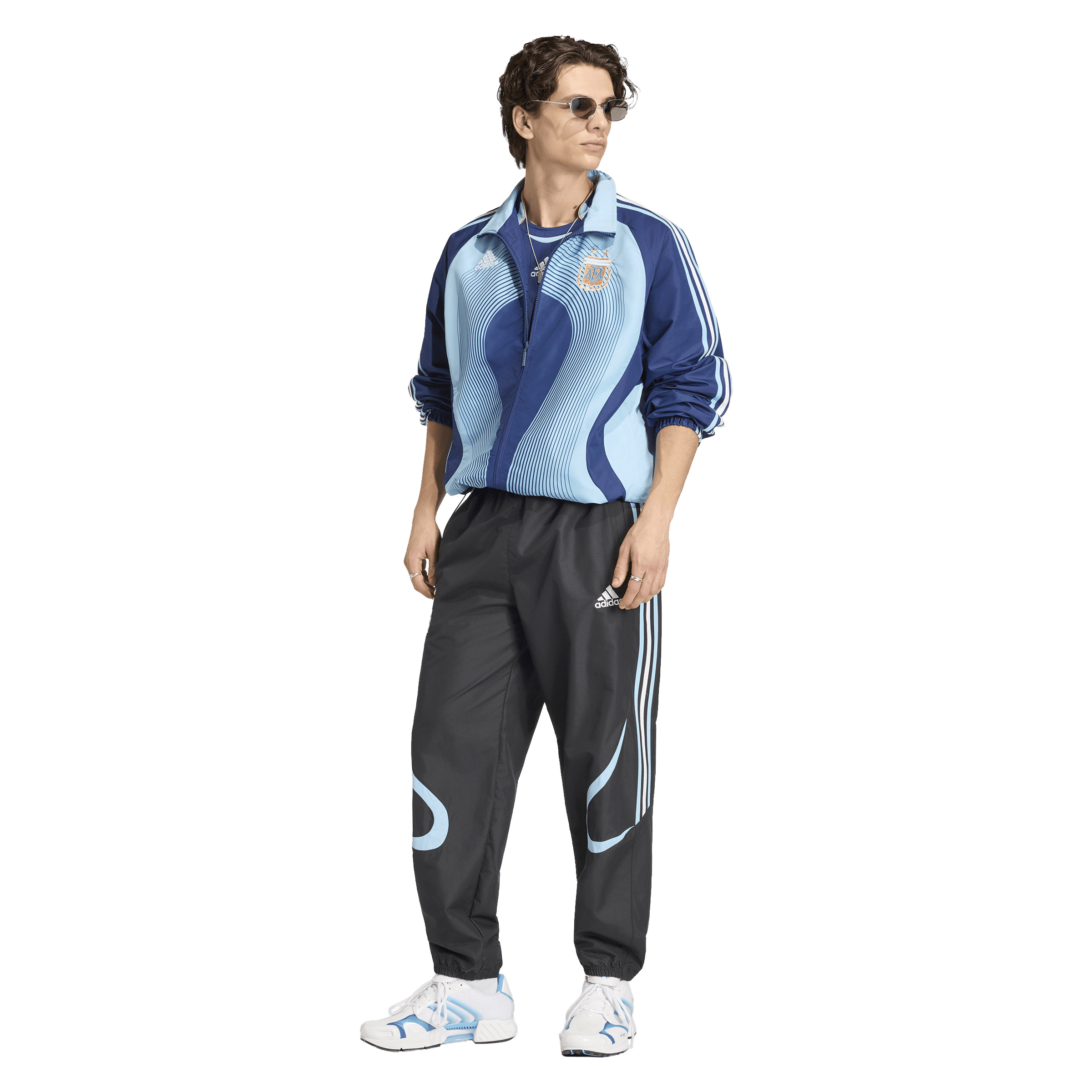 Mens Adidas Argentina 25/26 Home Football Track Jacket